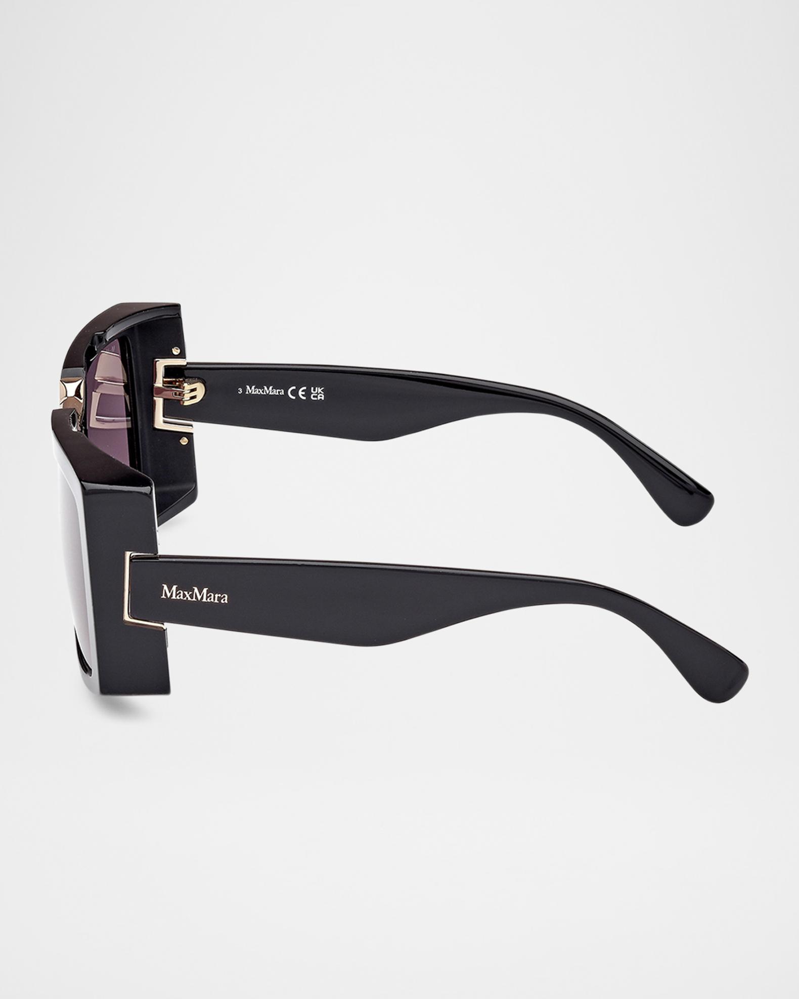 Max Mara  Black  Sunglasses - unisex MM0170 ELIZABETH 1 Sunglasses - Max Mara Authorized Retailer  main image 3