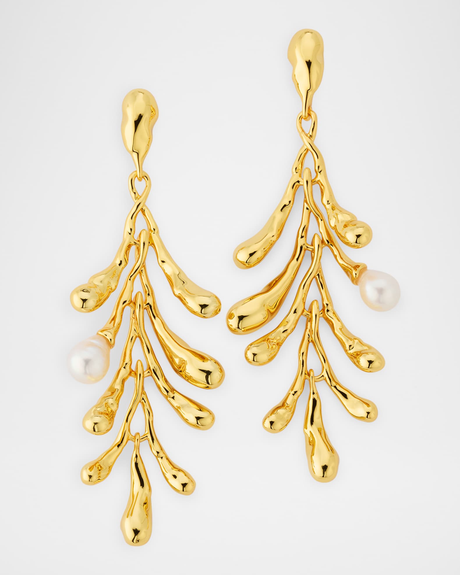 Perla Freshwater Pearl Cascading Earrings 0