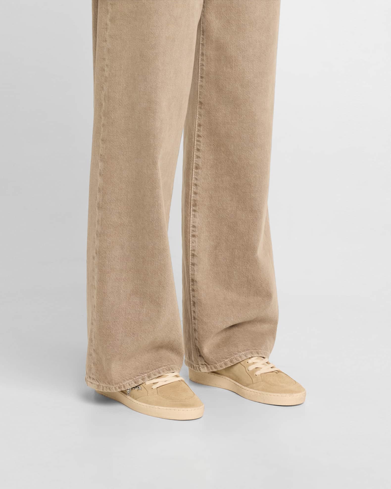 Ball Star Low-Top Suede Sneakers 1