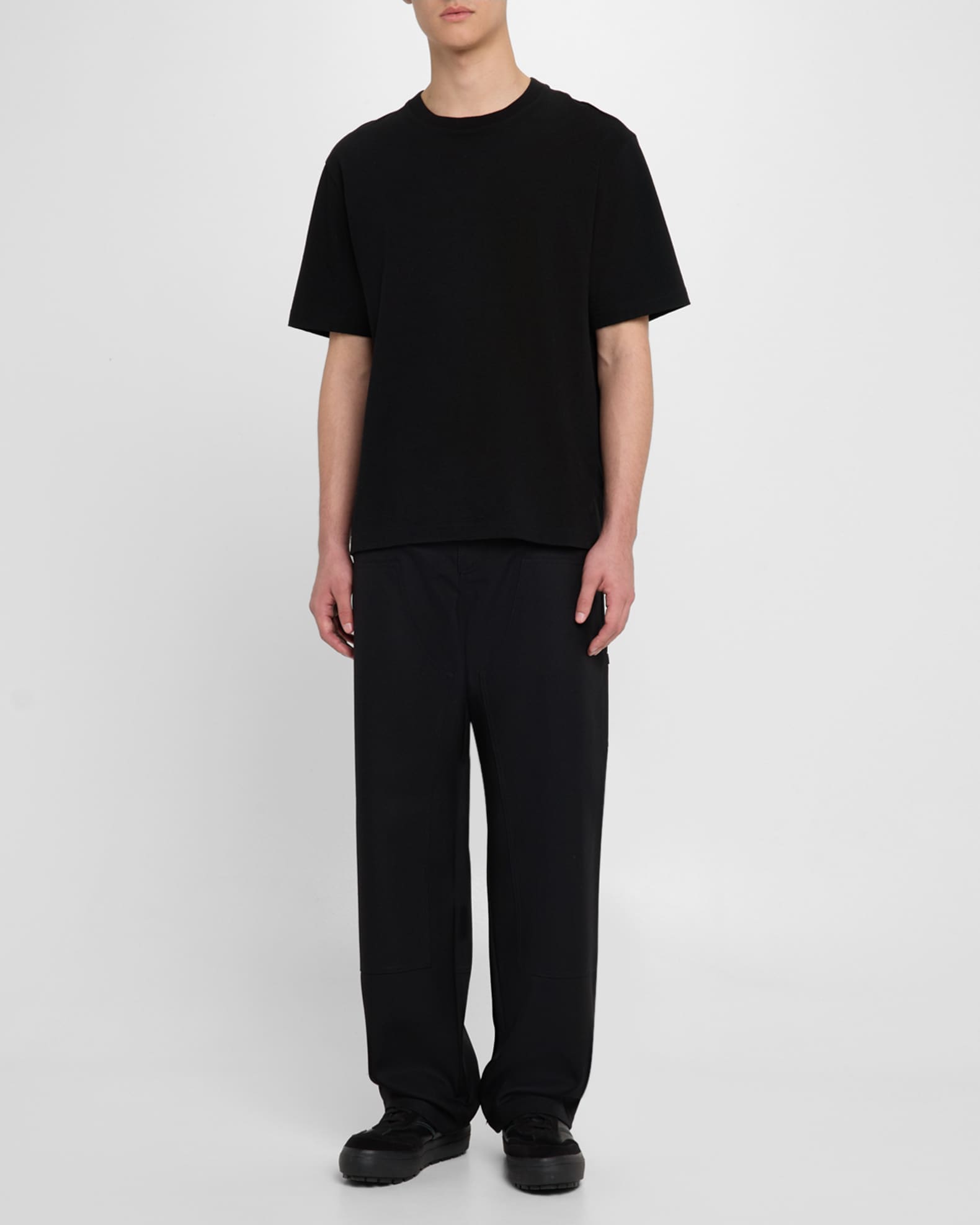 Men's Medusa Wool Denim Pants 1
