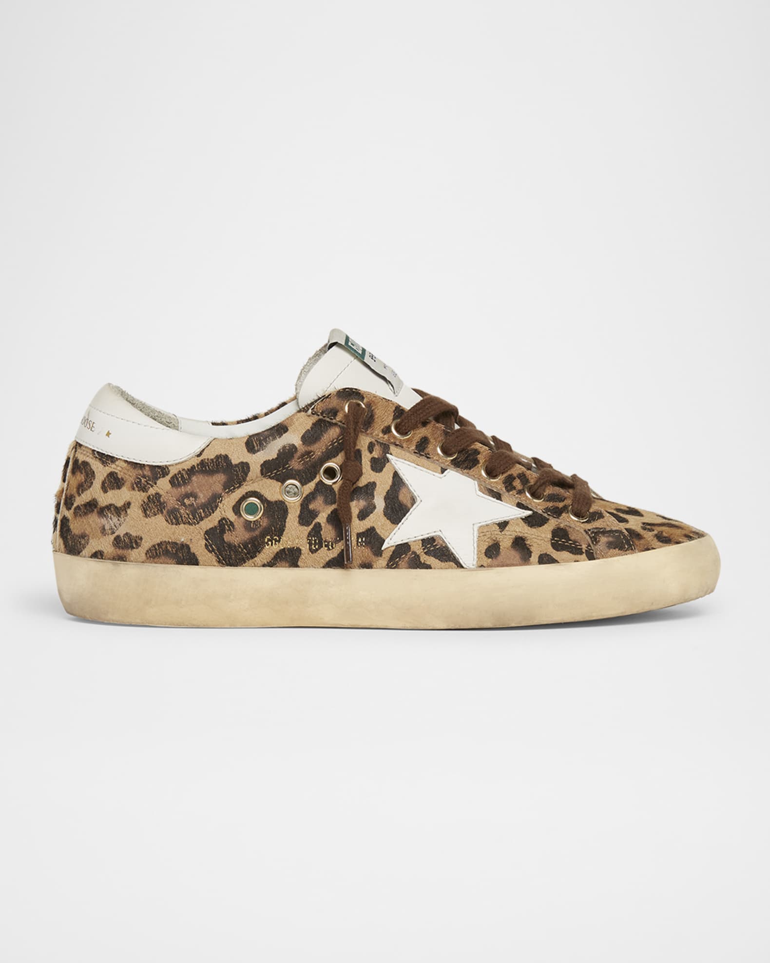 Superstar genuine calf hair sneaker top