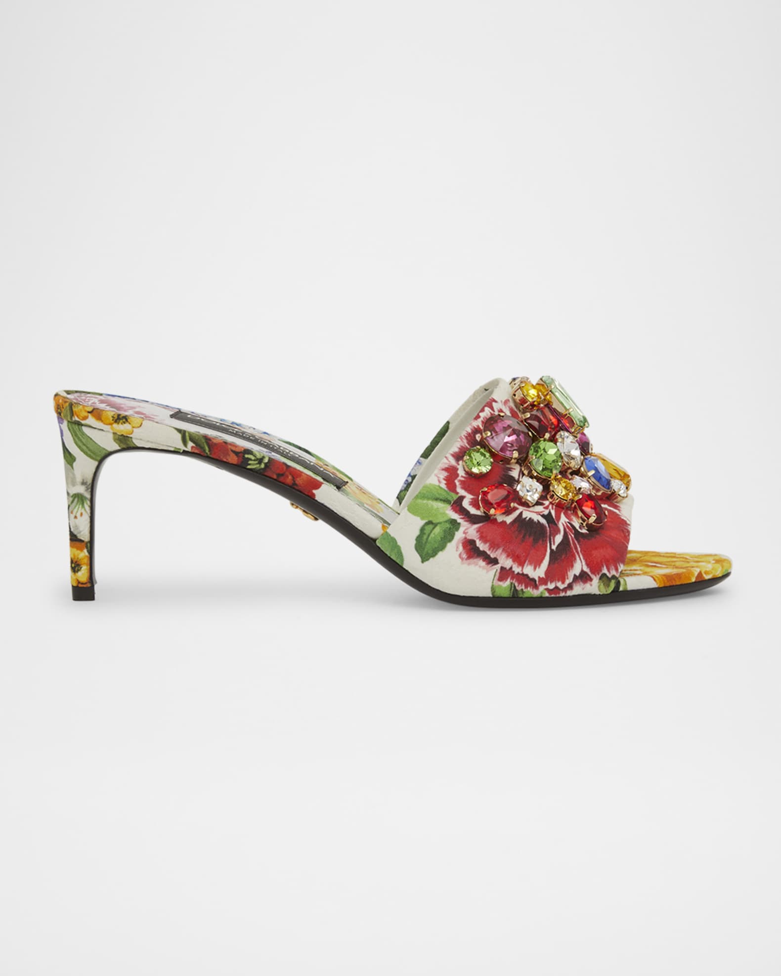 人気絶頂 Jeweled Floral Keira Dolce&Gabbana Mule Marcus Neiman | Sandals 靴