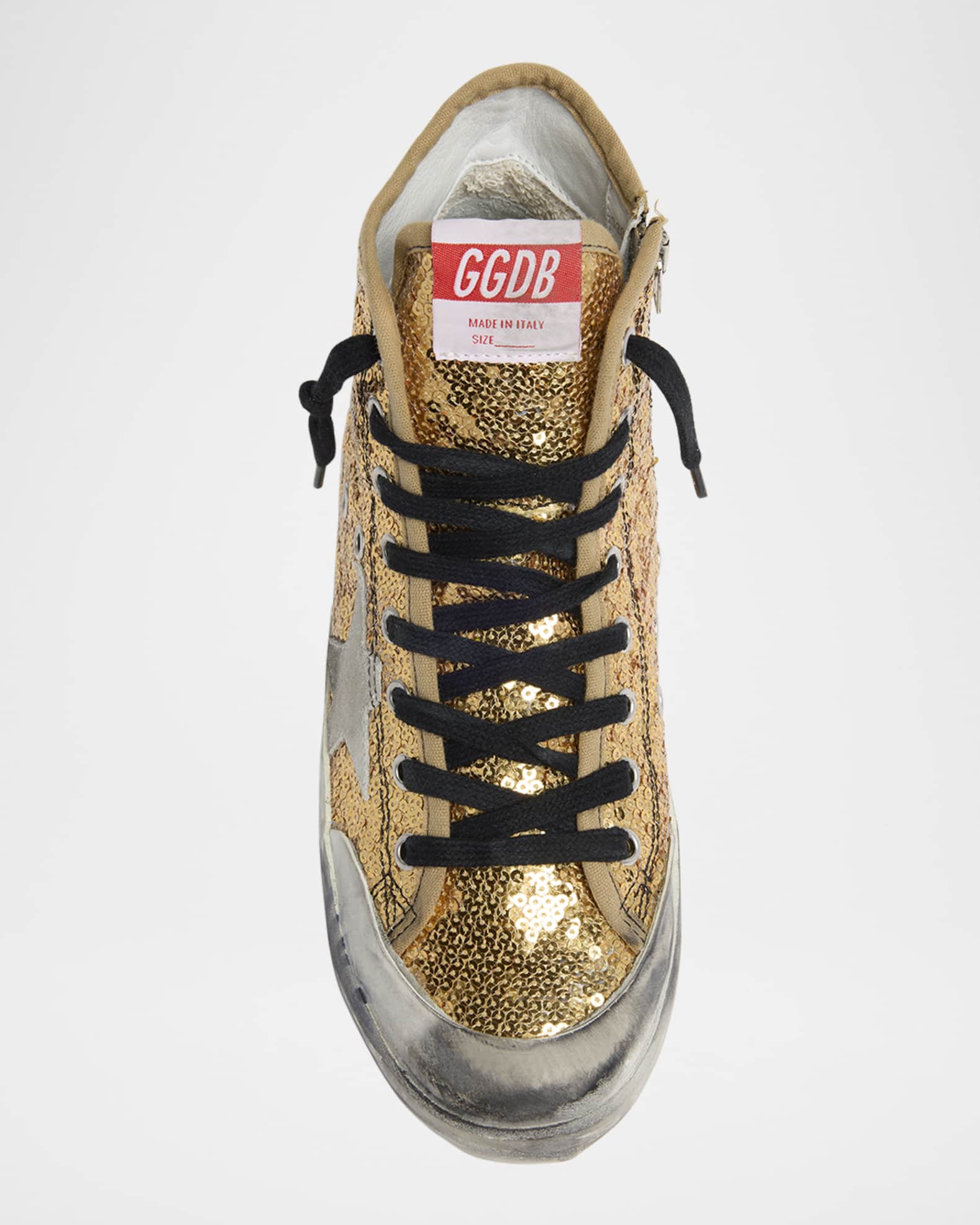 スニーカー Golden  Francy High-Top Sneakers Amazon.com | Golden Goose Francy Leather High-Top Sneaker