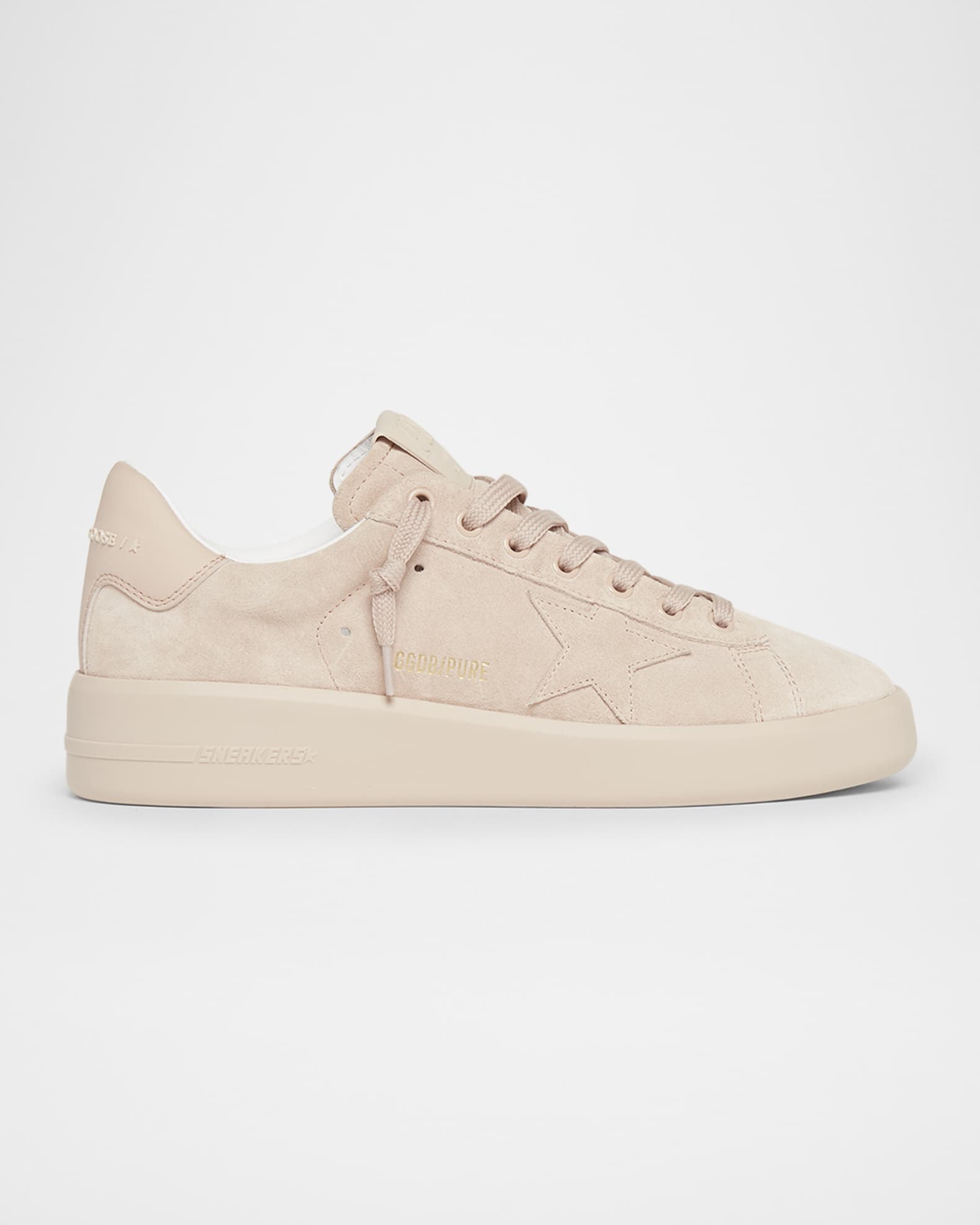 スニーカー Golden  Pure Star Leather Sneakers Golden Goose Pure Star Leather Sparkle Low-Top Sneakers