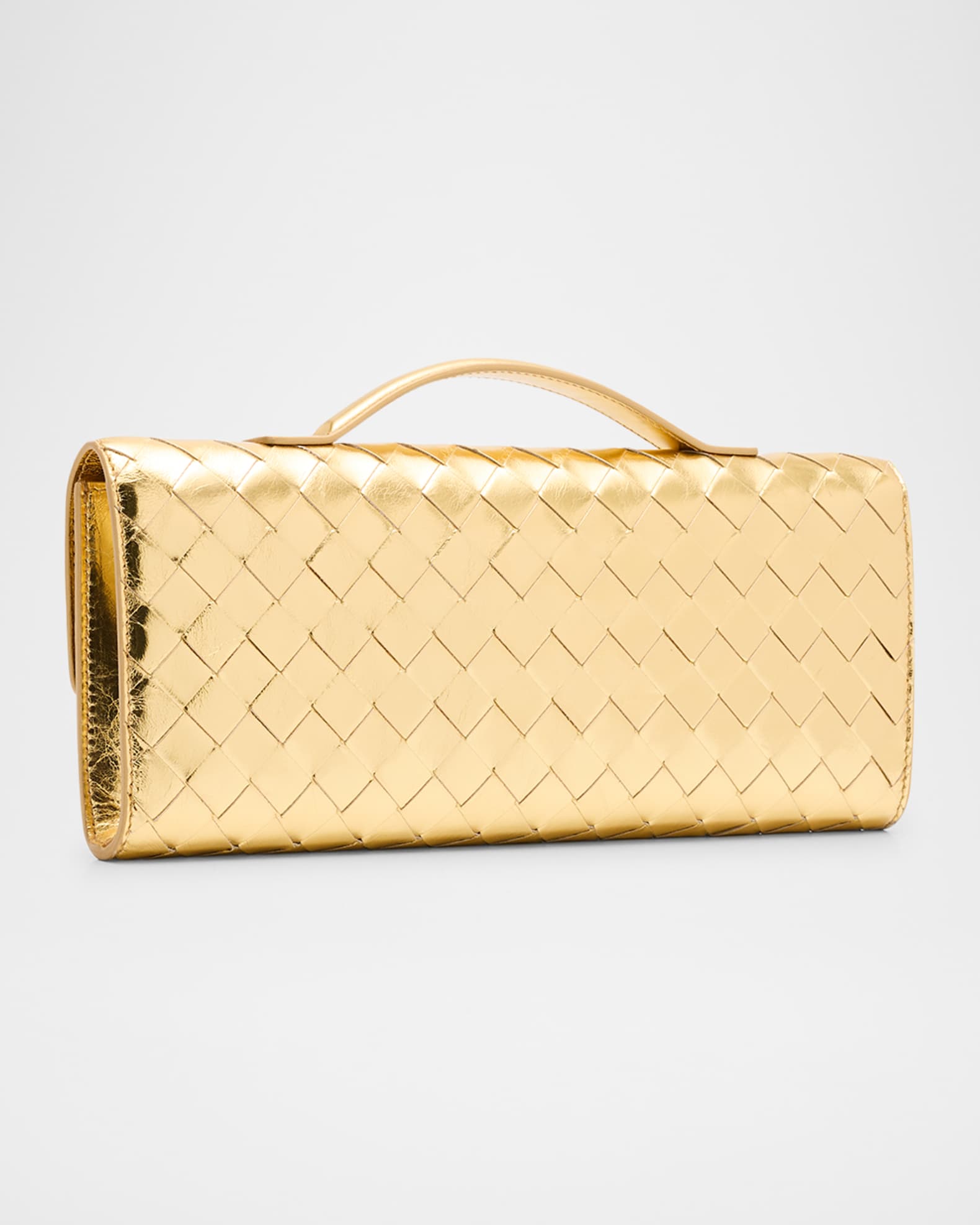 Bottega Veneta Andiamo Long Clutch Bag | Neiman Marcus