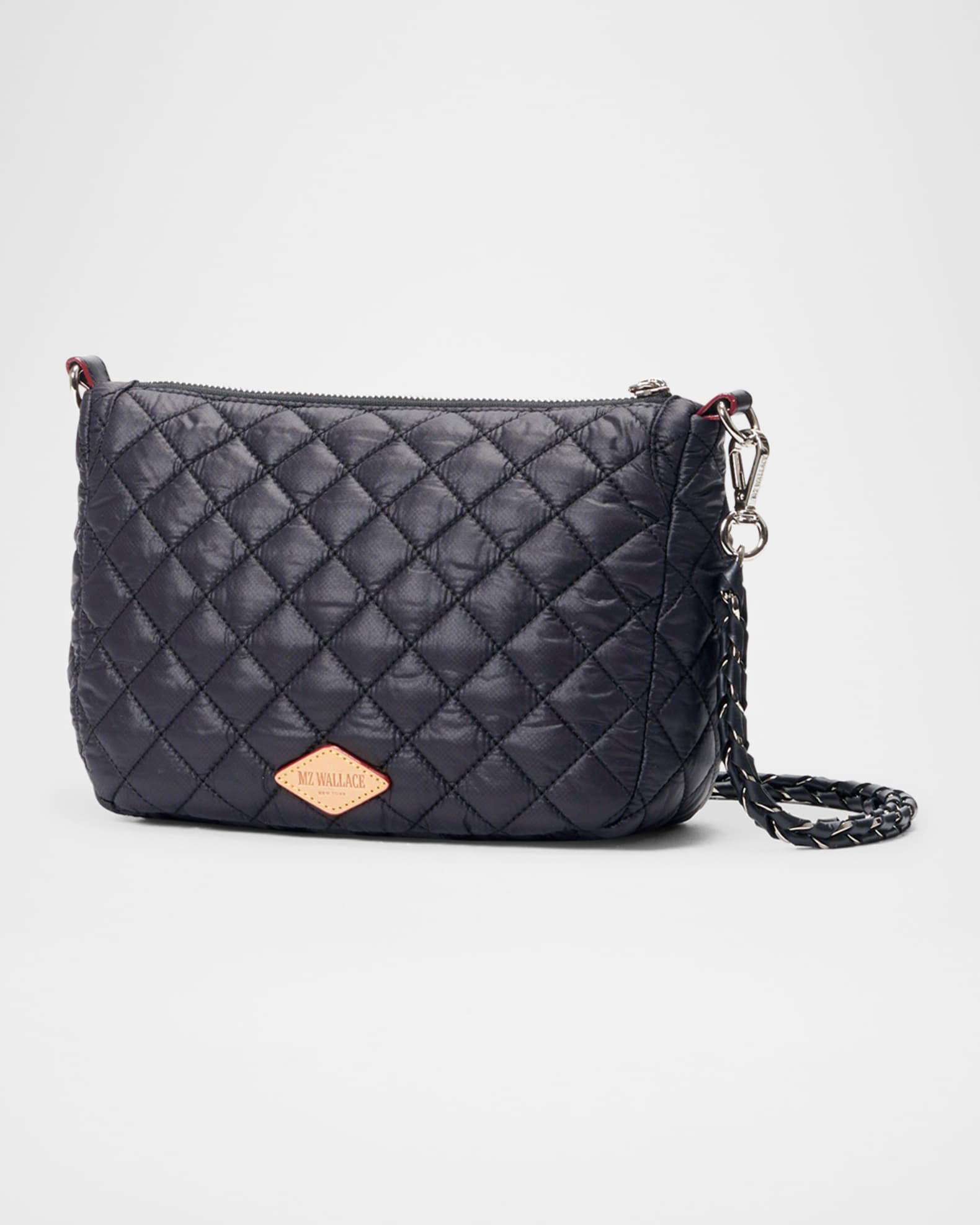 MZ WALLACE Crosby Ella Quilted Nylon Crossbody Bag Neiman Marcus