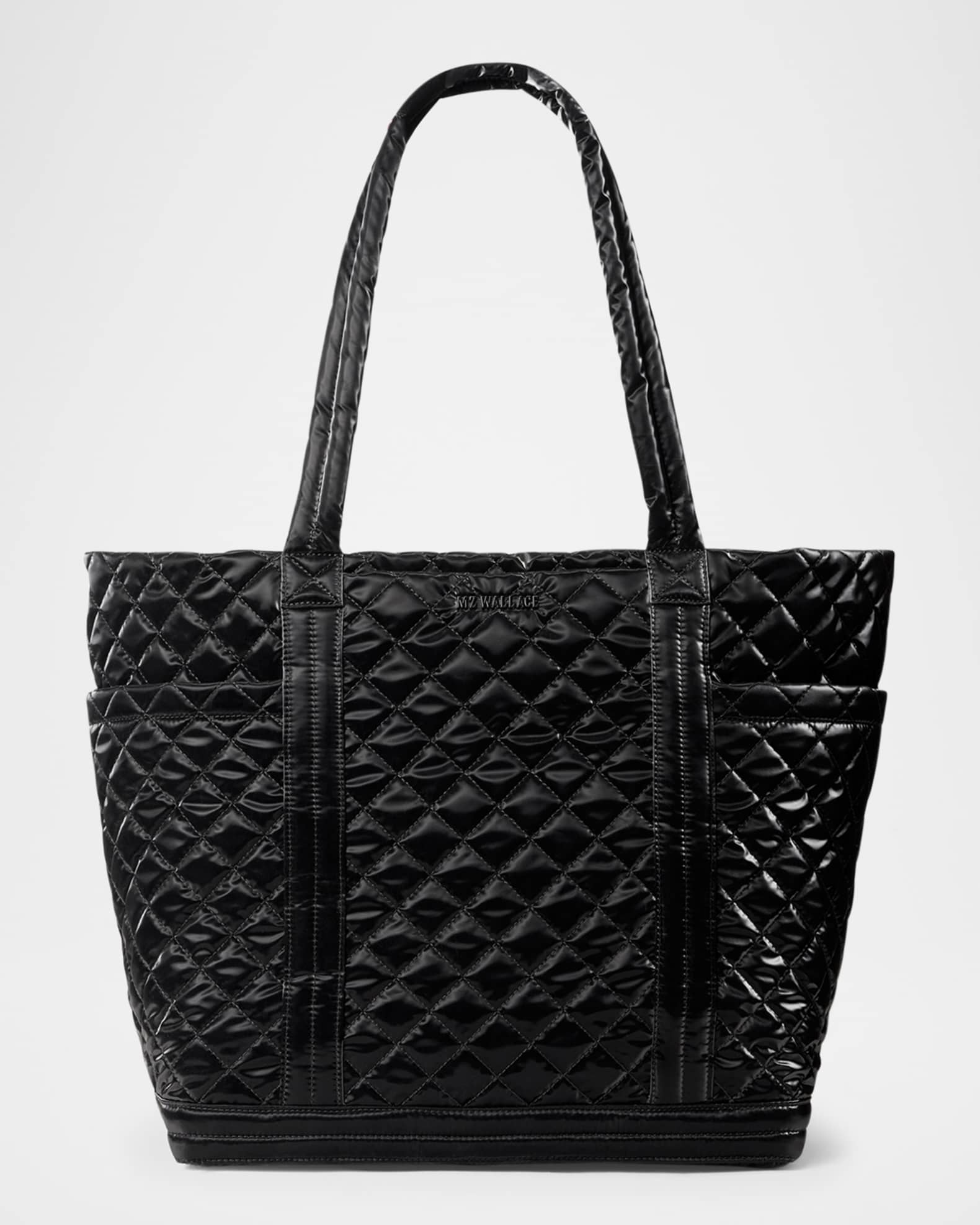 Mz wallace black lacquer tote best sale