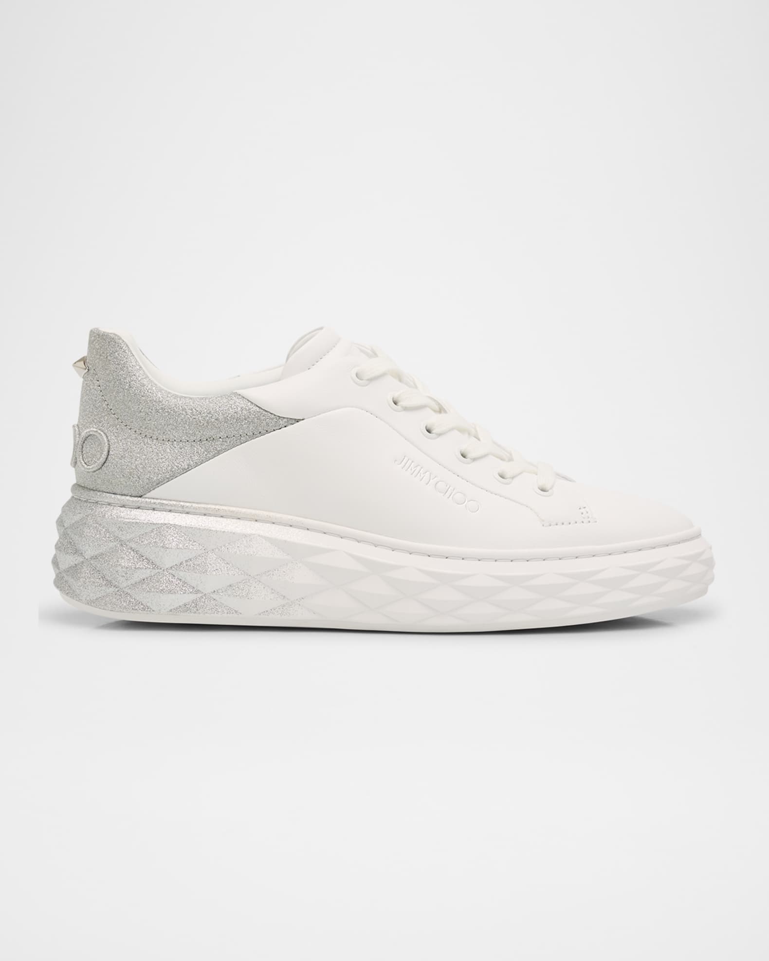 Diamond Leather Ombre Low-Top Sneakers 0