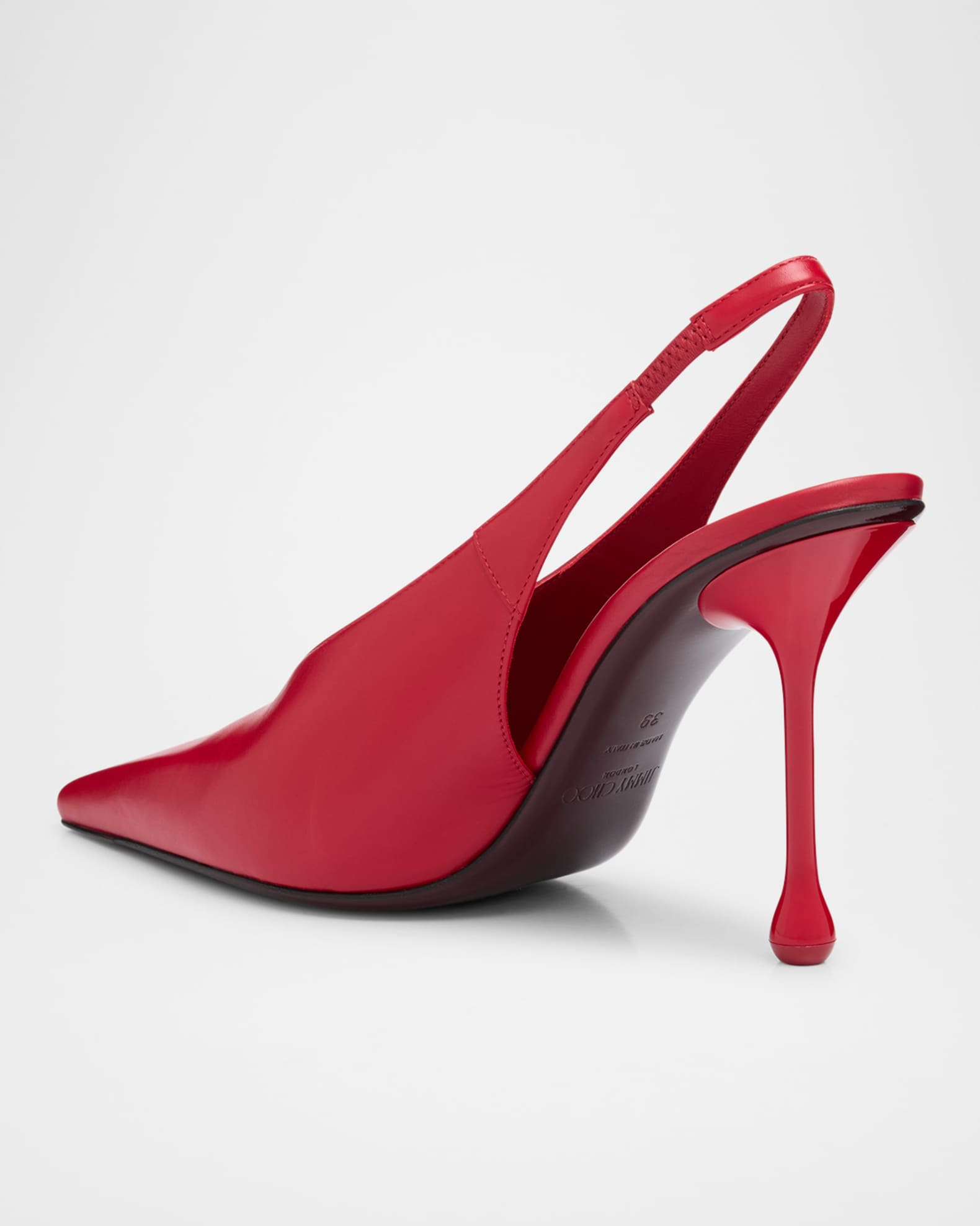 Isa Leather Slingback Pumps 1