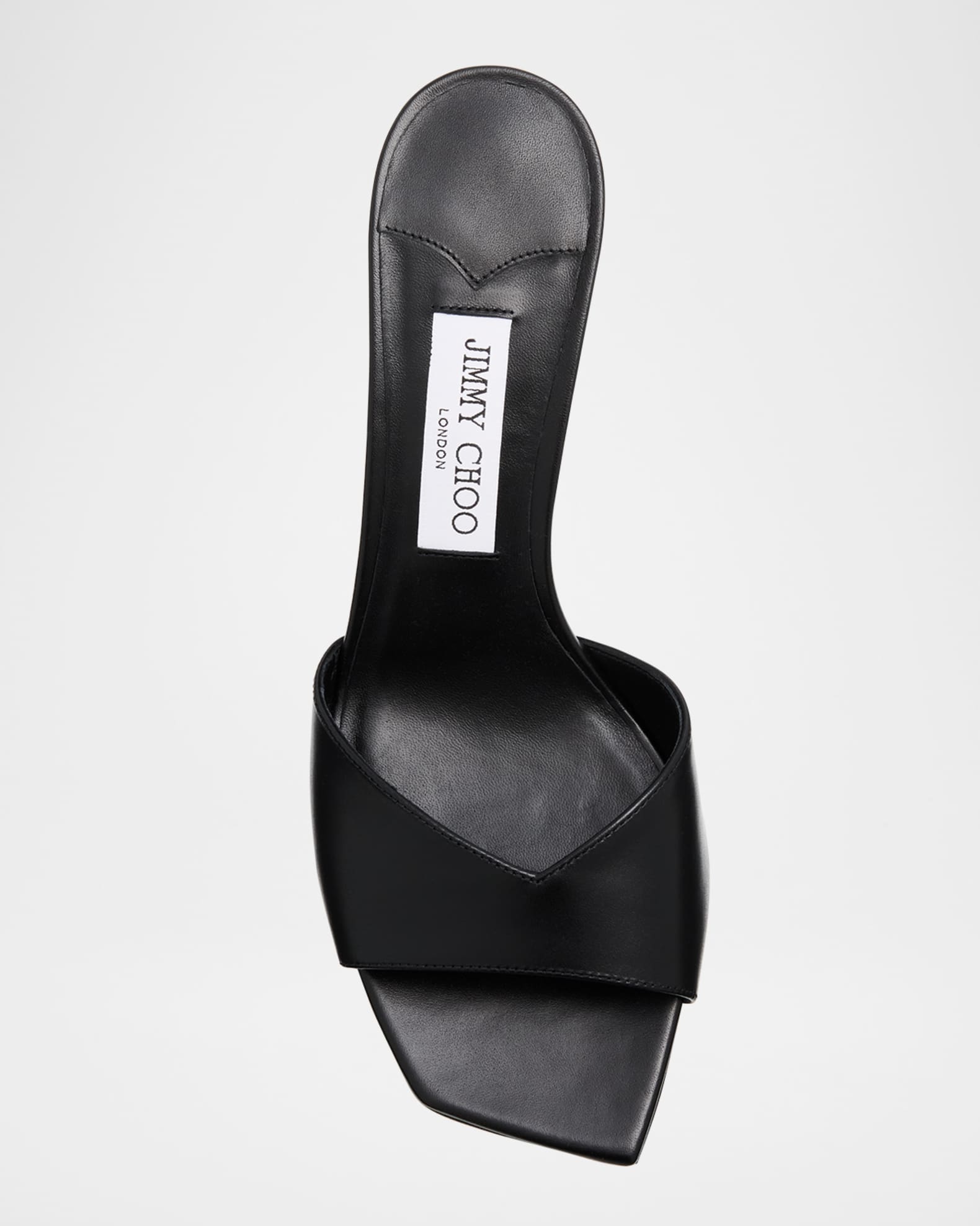 Jimmy Choo Skye Leather Slide Sandals | Neiman Marcus