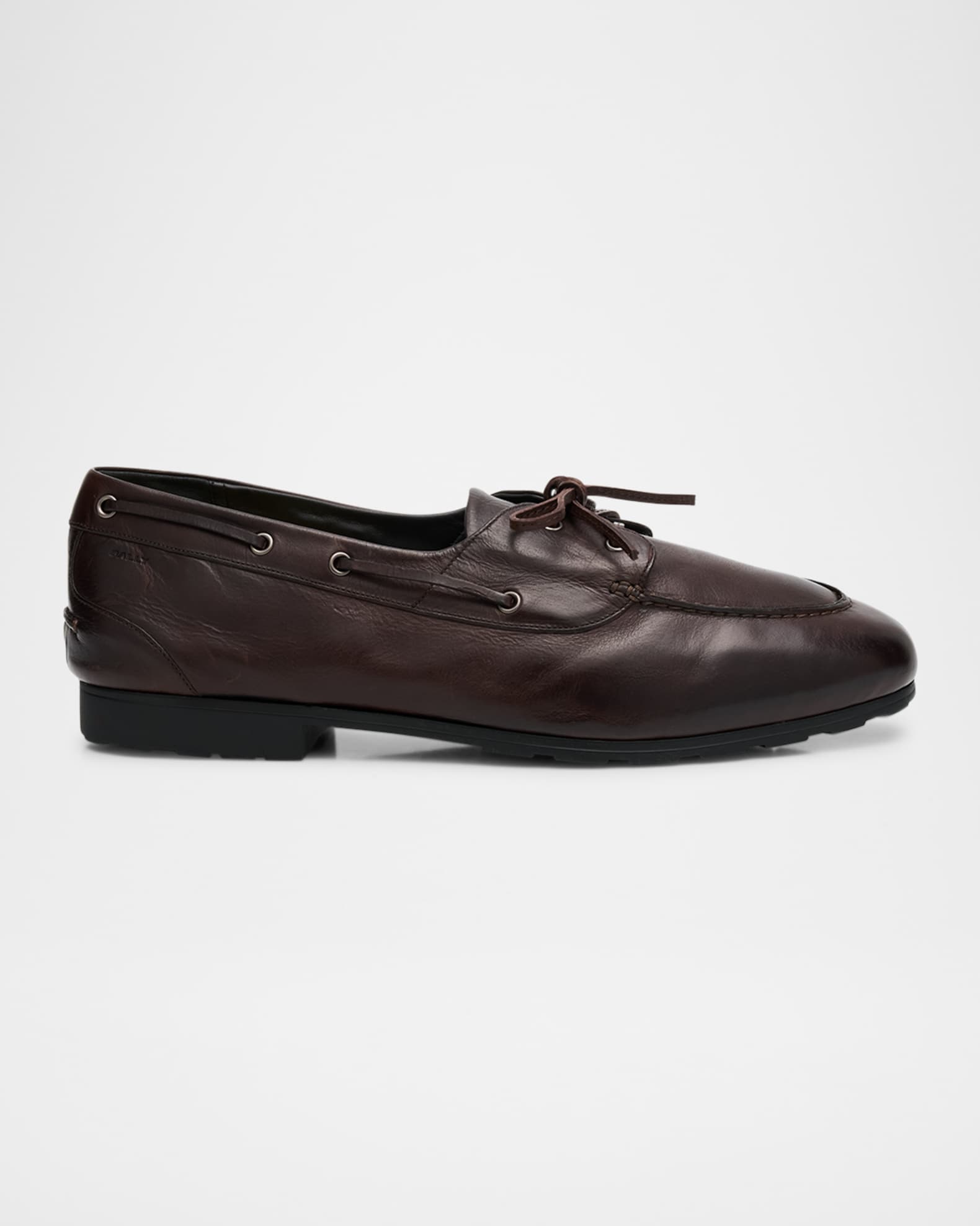 Men s Paquy Leather Boat Shoes