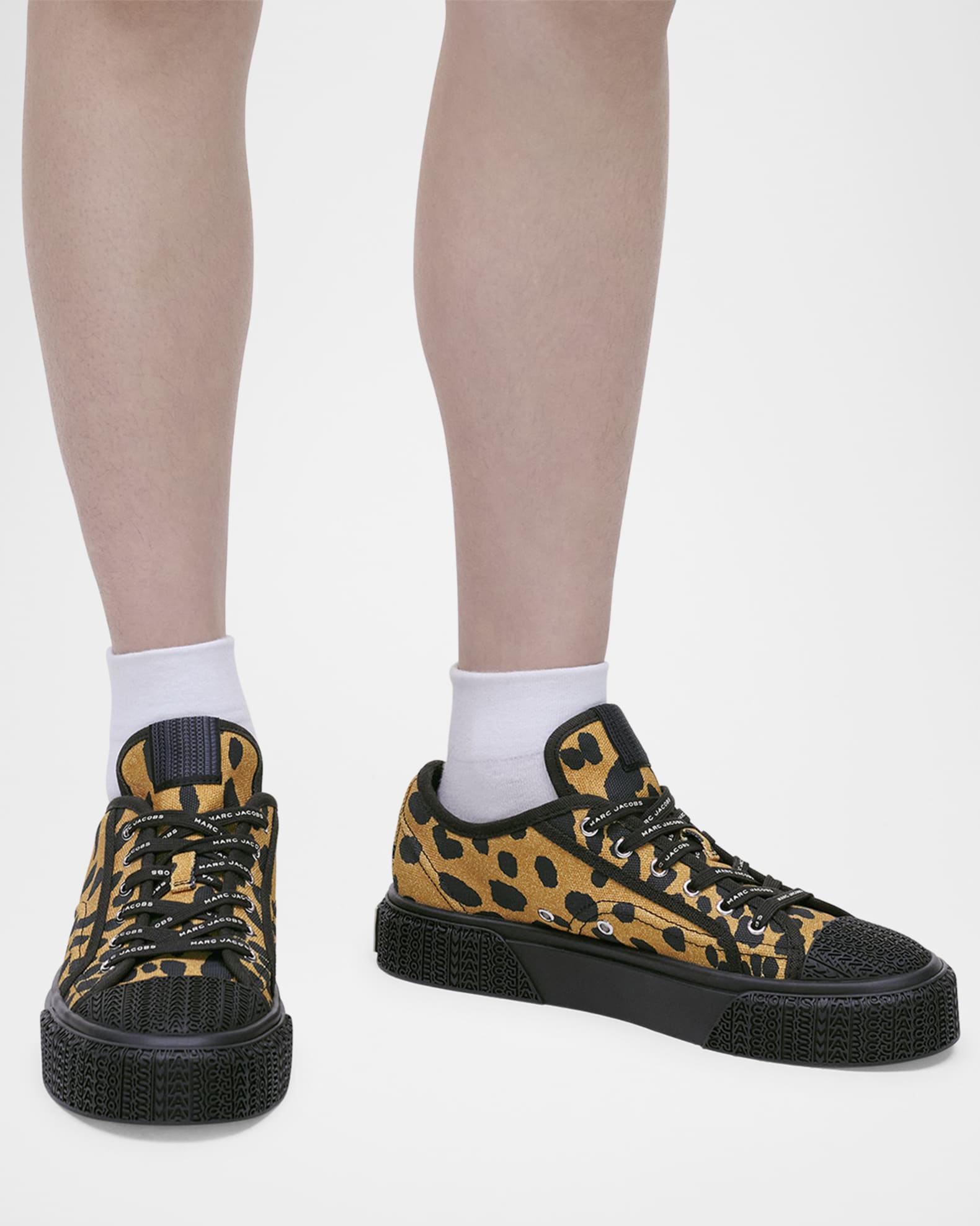 Marc Jacobs The Zebra Canvas Low Top Sneakers Neiman Marcus