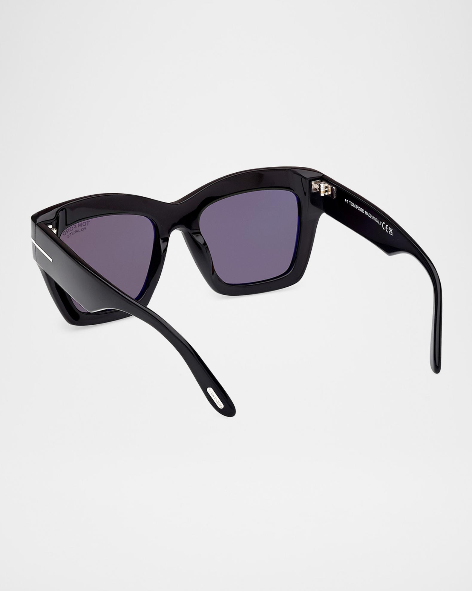 Tom Ford 53MM Butterfly Sunglasses TOM FORD Penny Acetate Butterfly Sunglasses - Bergdorf Goodman main image 2