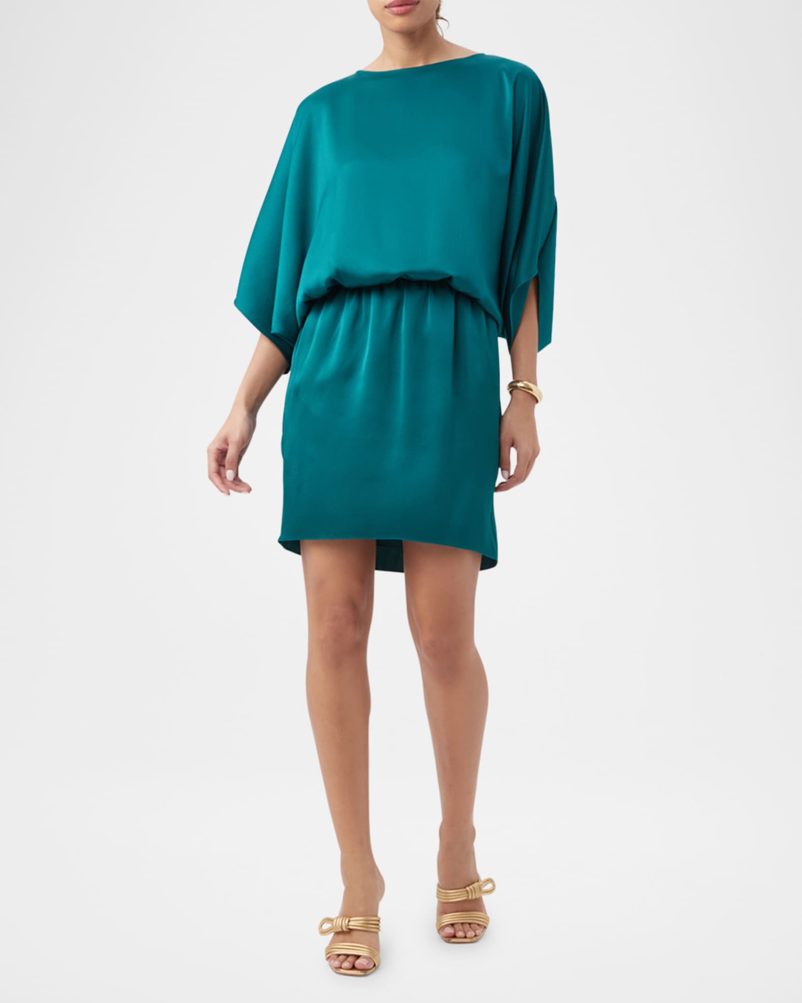 Trina Turk Women s Hammered Satin Mini Dress