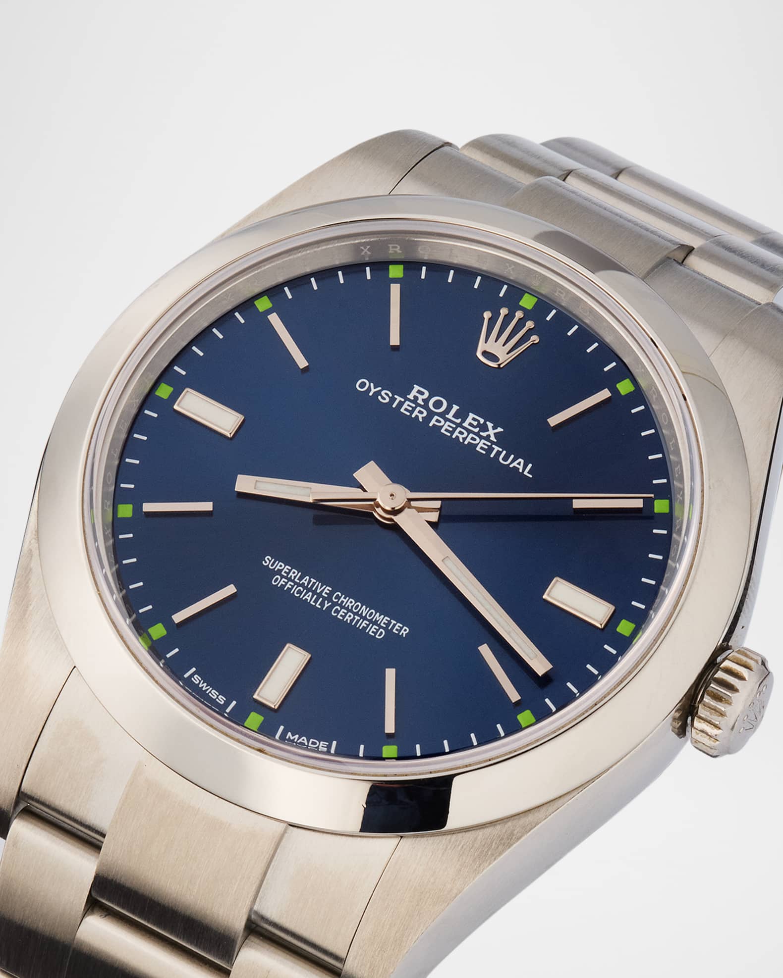 Rolex Stainless Steel Oyster Perpetual 39mm Vintage Current Watch