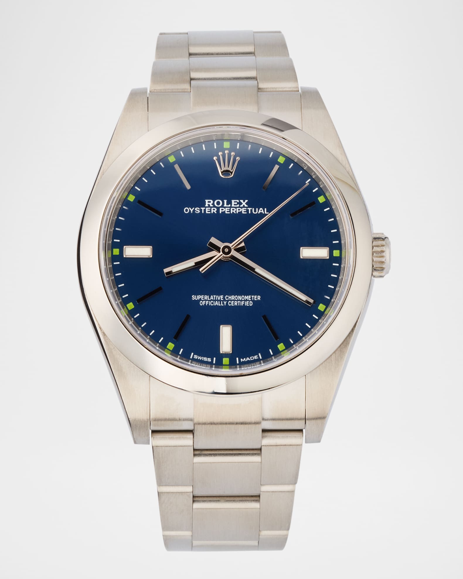 Rolex Stainless Steel Oyster Perpetual 39mm Vintage Current Watch