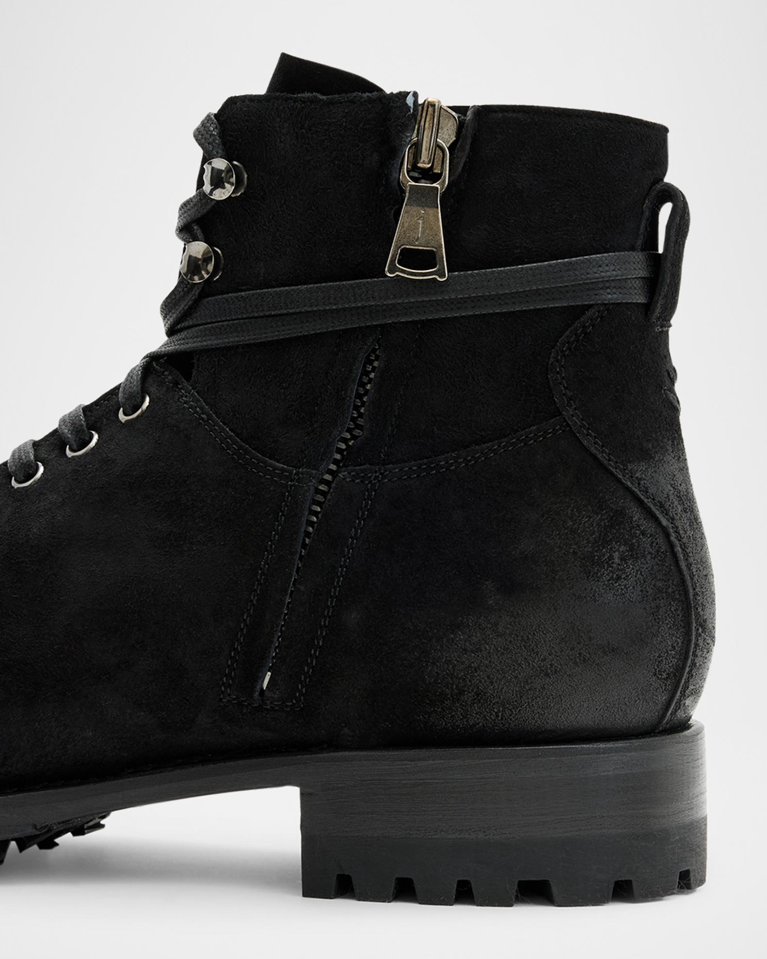Black suede / John Varvatos men’s boots John Varvatos Men main image 3