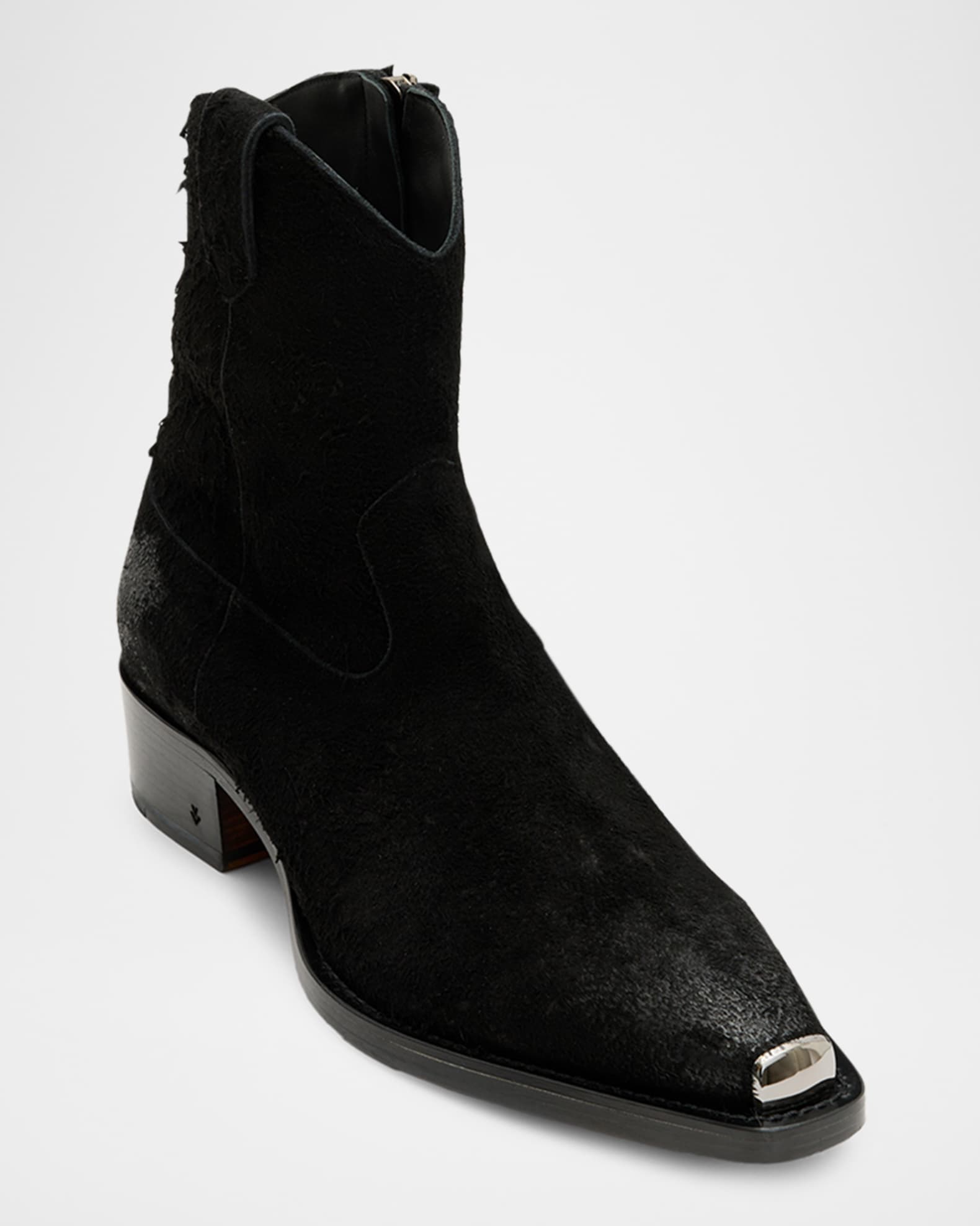 Men's Walker Tipped Leather Western Boots 1