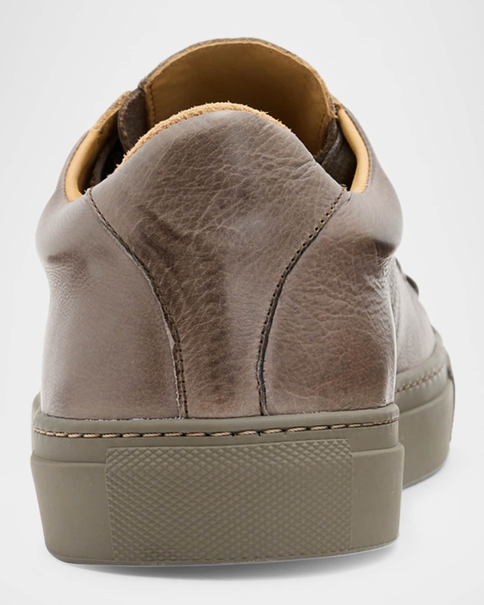 John Varvatos Men s Reed Leather Low Top Sneakers Neiman Marcus