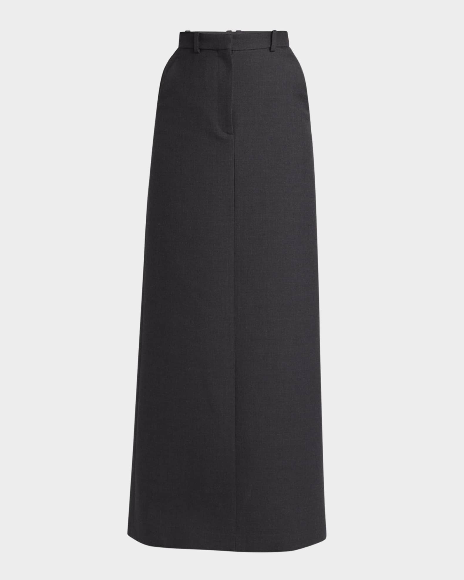 Roux Maxi Tailored Skirt 0