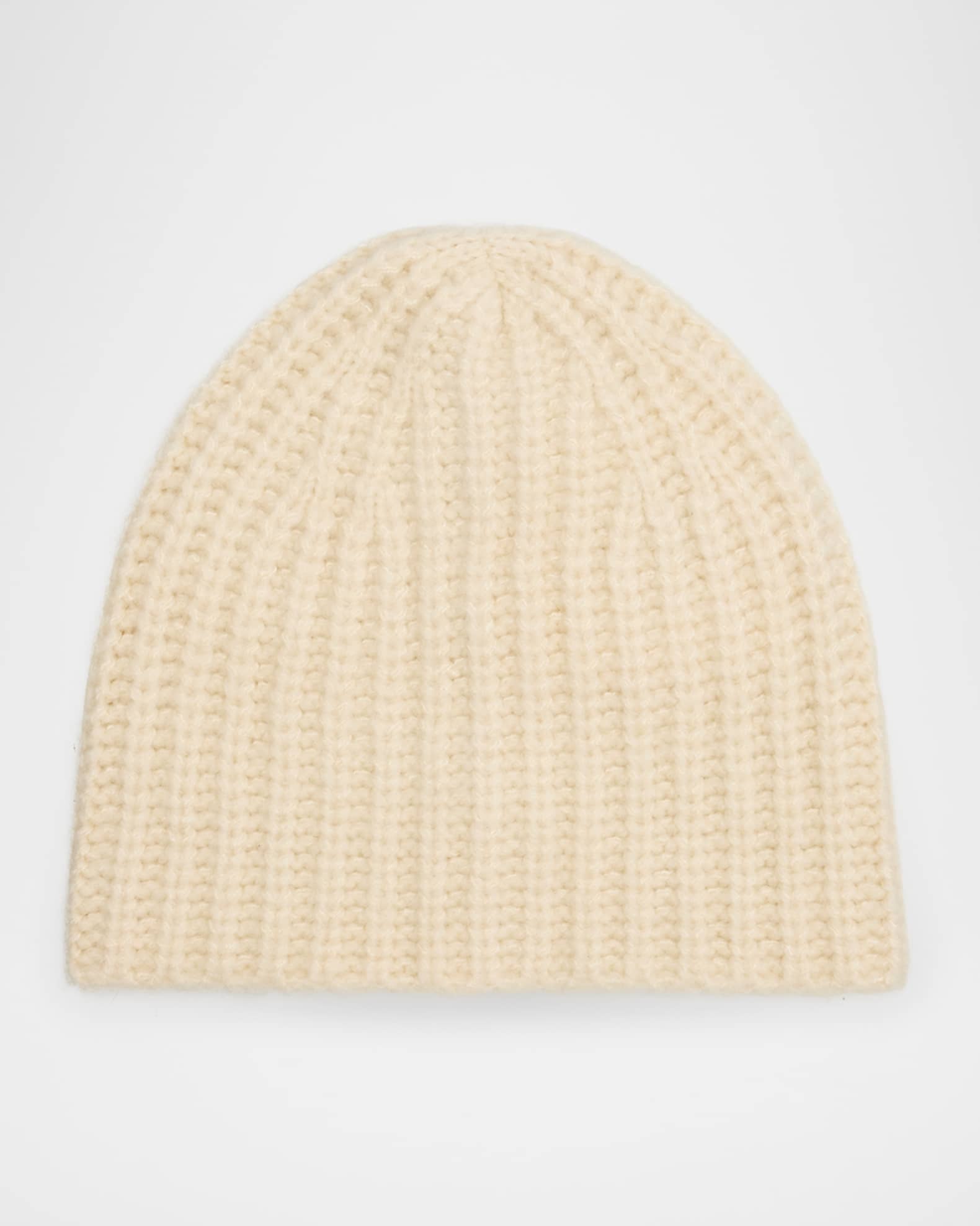 Isty Cashmere-Silk Rib Beanie 0
