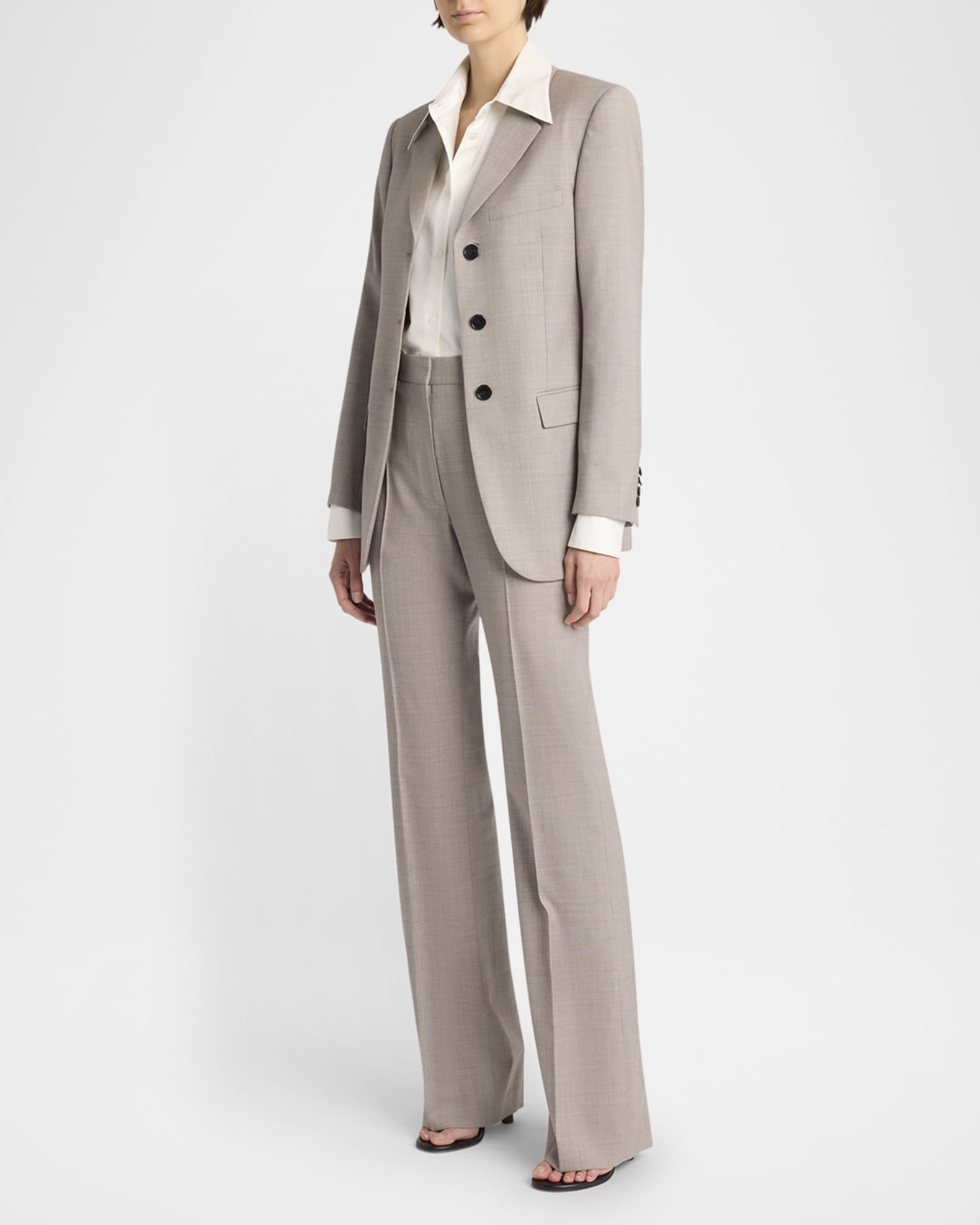 Selene Single-Breasted Blazer Jacket