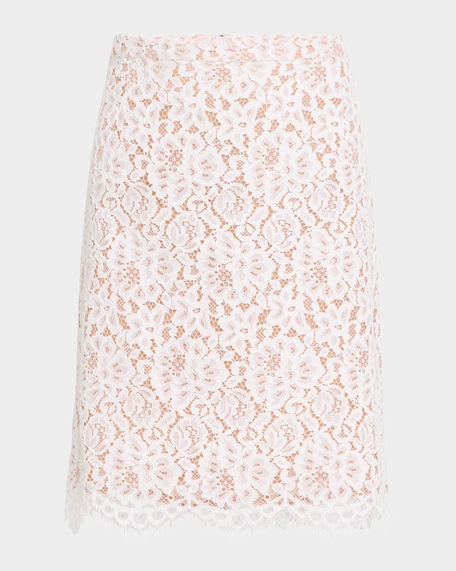 ミニスカート Michael By Michael Kors Mini Skirt With Floral Appliques Michael Kors Mini Skirt With Floral Appliqués White | Minirokken