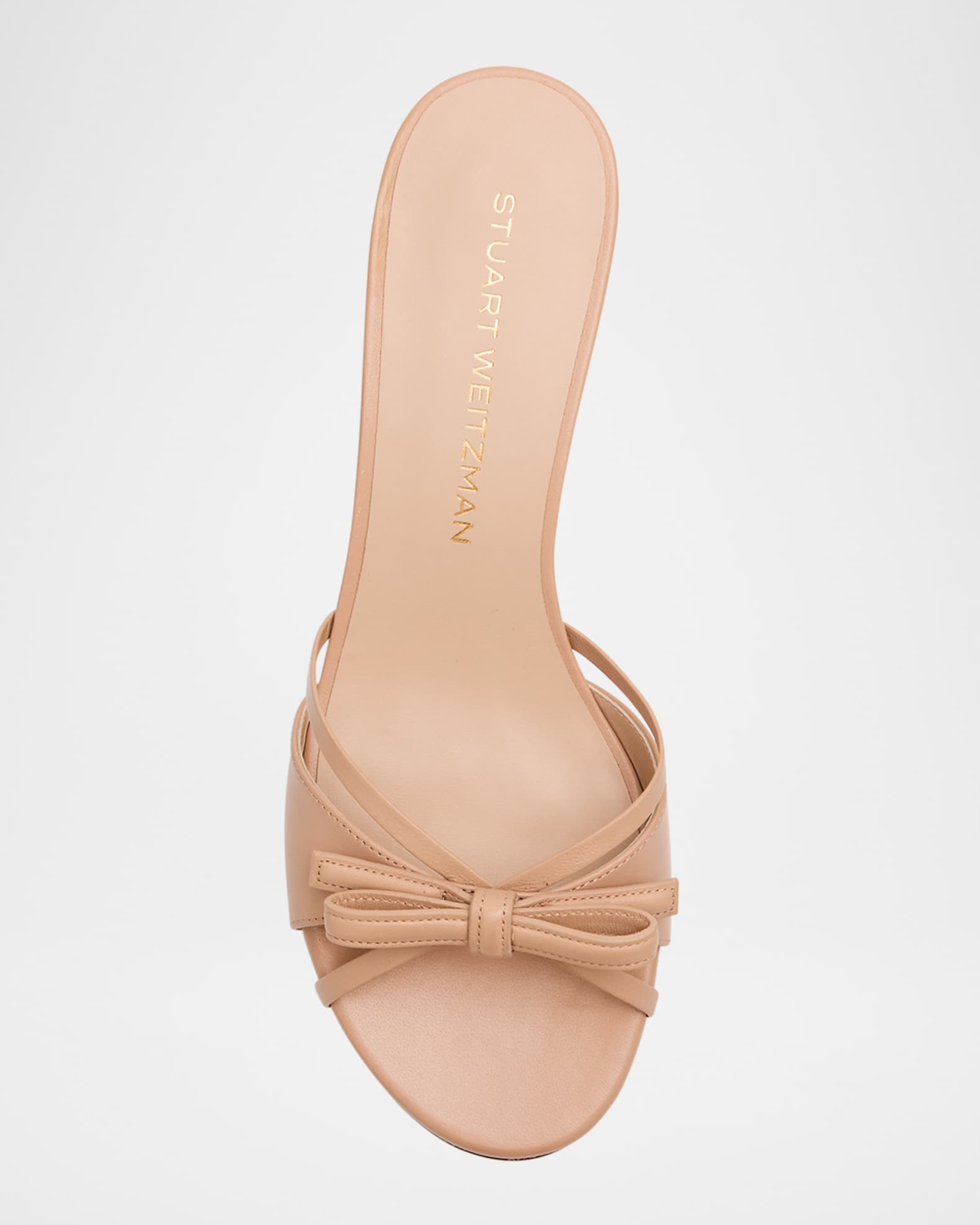 サンダル・ミュール STUART WEITZMAN Multicolor Fabric Sw Bow Mules Stuart Weitzman Multicolor Fabric Sw Bow Mules In