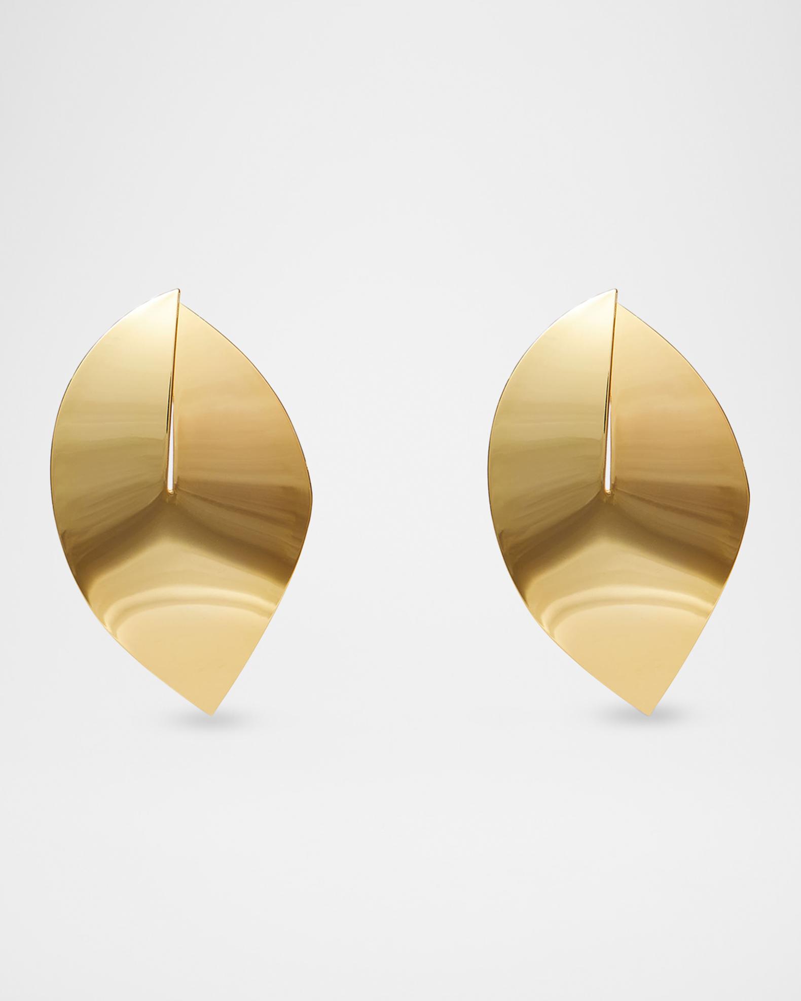 Zauler 14k Gold Plated Stud Earrings For Women - Non Piercing Clip On - Hypoallergenic Stainless Steel - Simple Gift Set - View #5