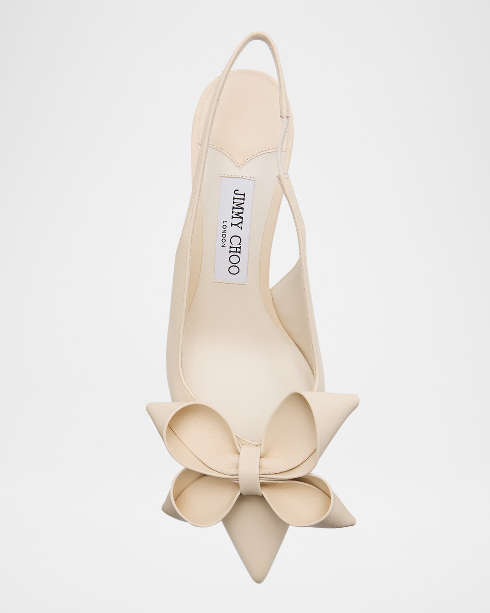 Staz Leather Bow Slingback Pumps