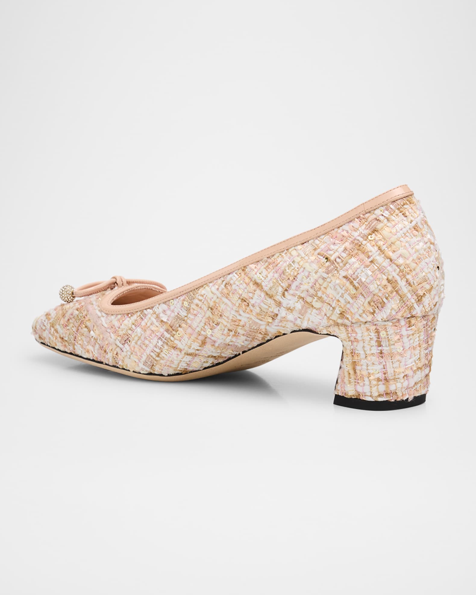 Emmie Emme M Rribbon tweed mule