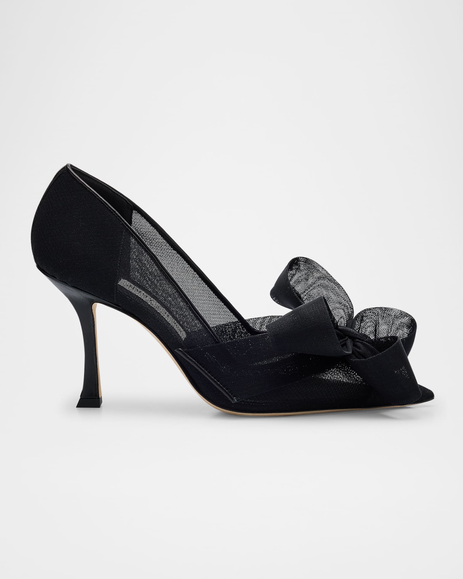 Staz Nylon Mesh Bow Pumps
