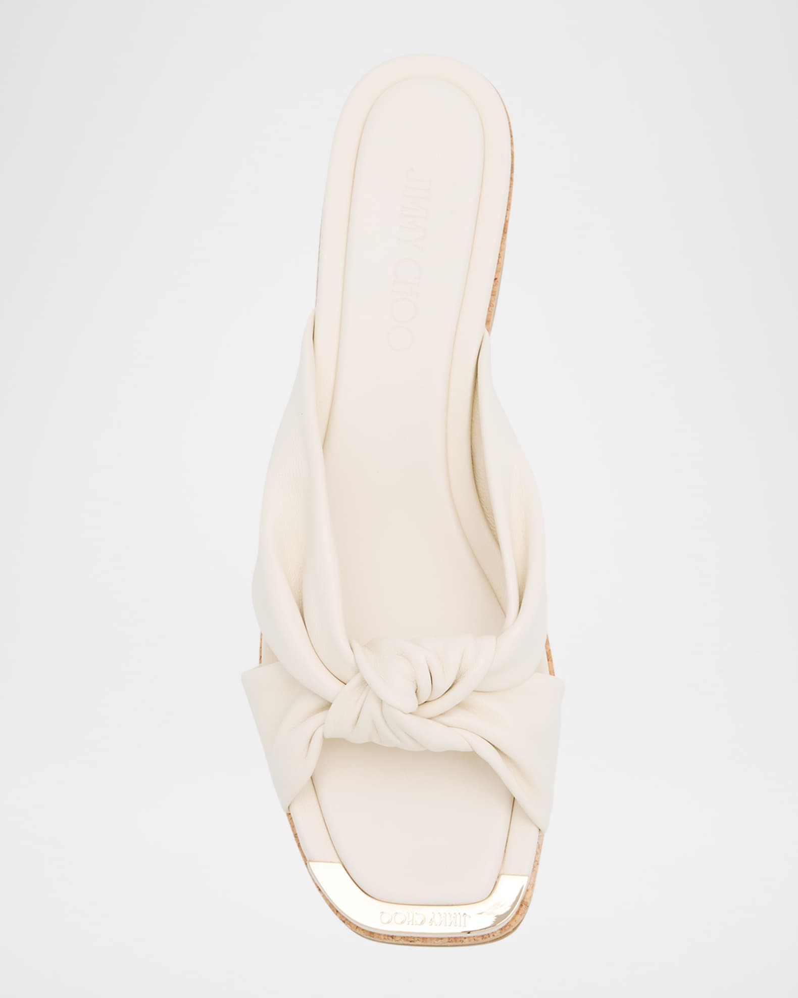 Jimmy Choo Avenue Crisscross Wedge Slide Sandals | Neiman Marcus