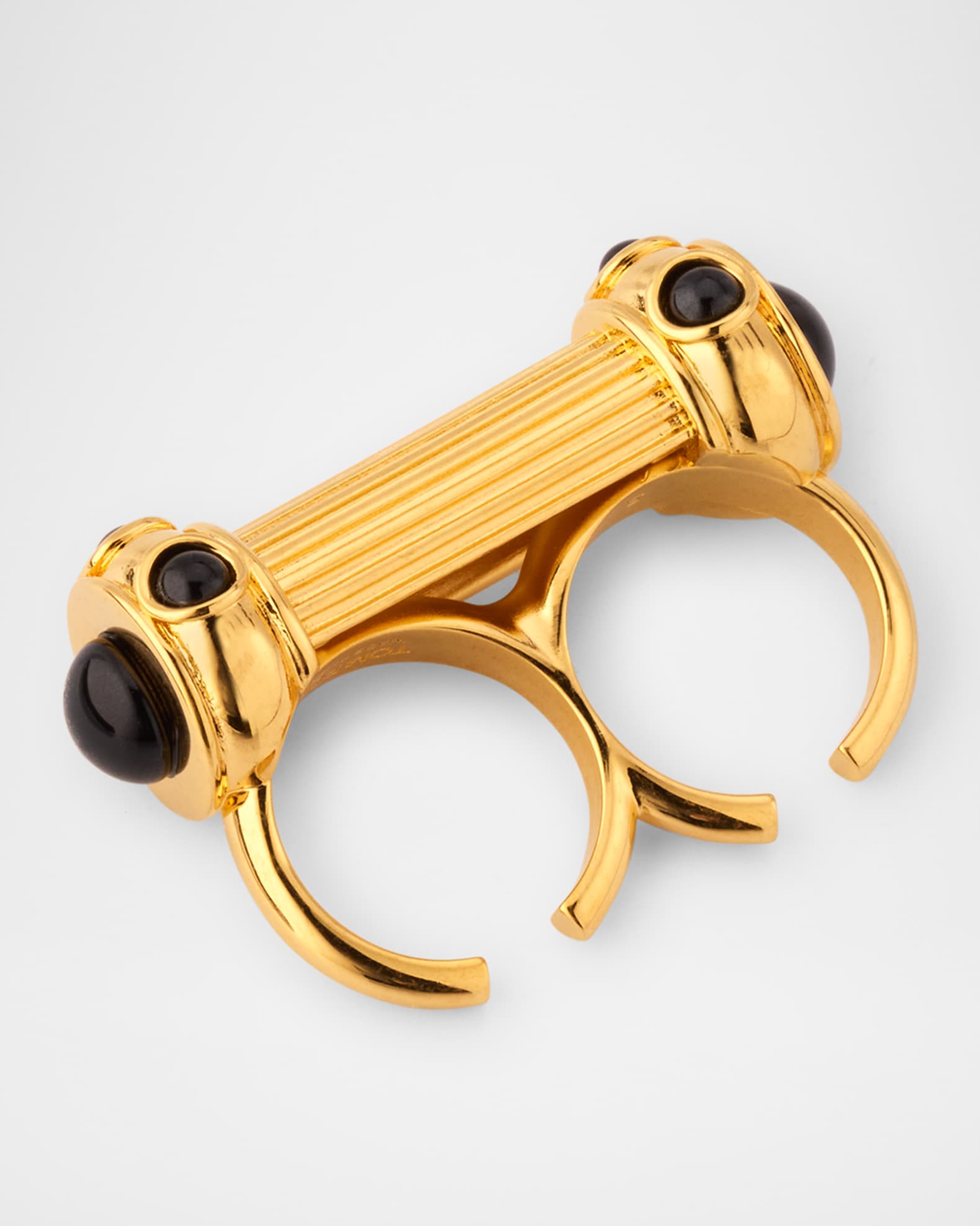 【TOM FORD】CABOCHONS RING 指輪 真鍮 クリスタル ゴールド Tom Ford Cabochons Ring | Lyst