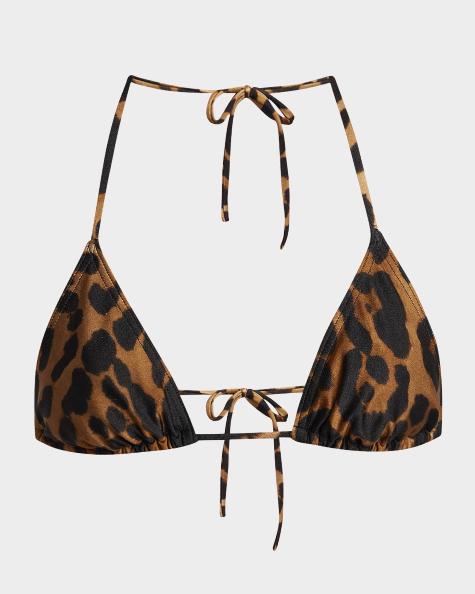 Leopard print buckle bikini hotsell