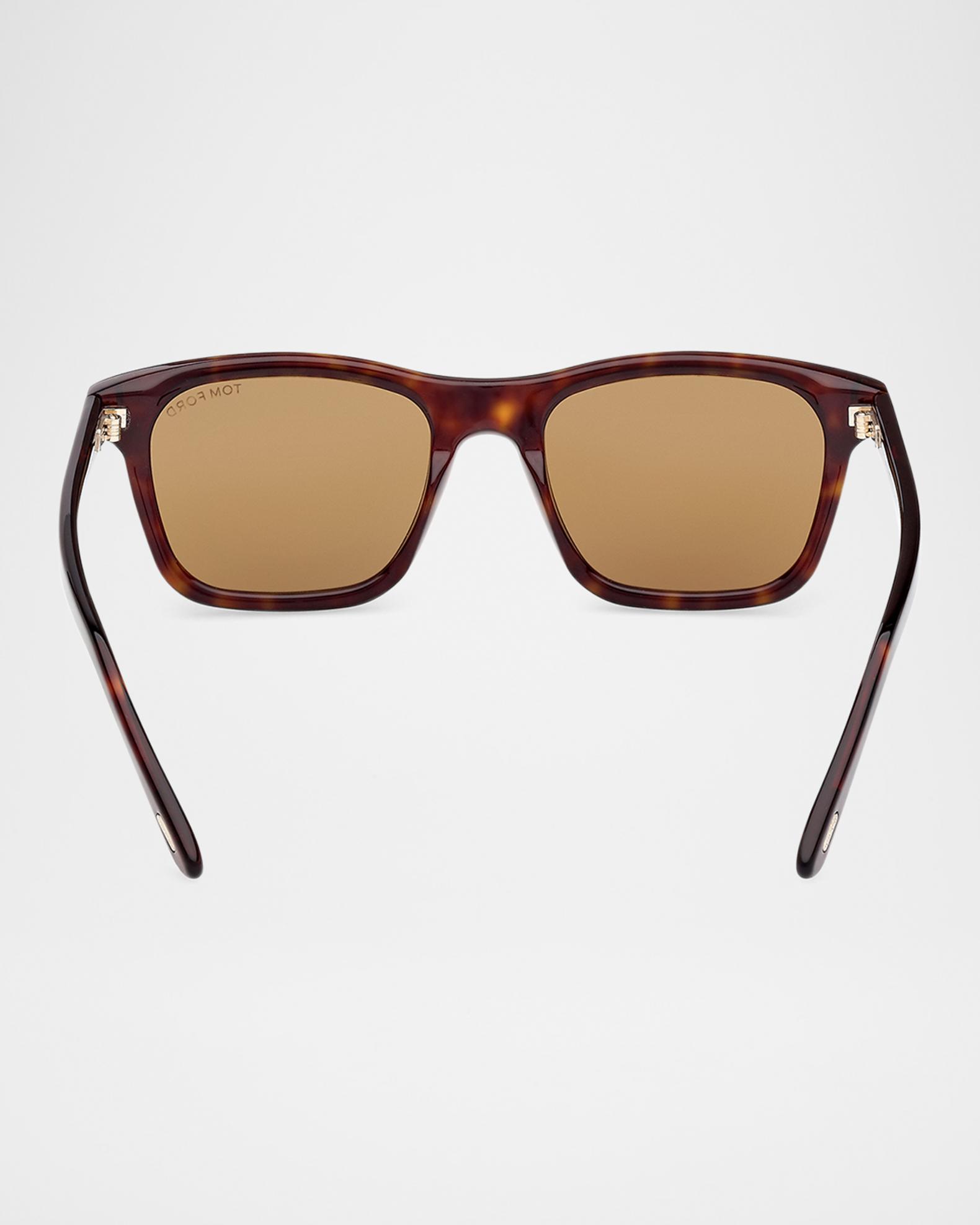 小物 TOM FORD TOM FORD Men's Barron Acetate Square Sunglasses | Neiman Marcus