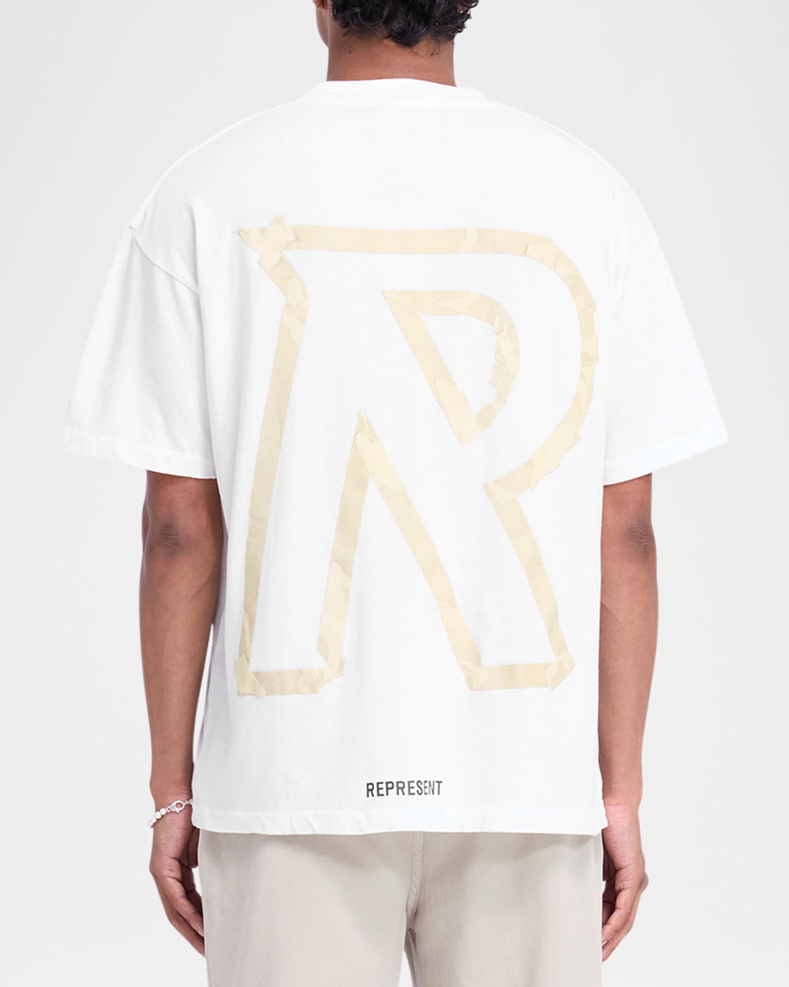 【REPRESENT】★Masking Tape Initial T-Shirt★ Represent Masking Tape Initial T-Shirt | Saks Fifth Avenue