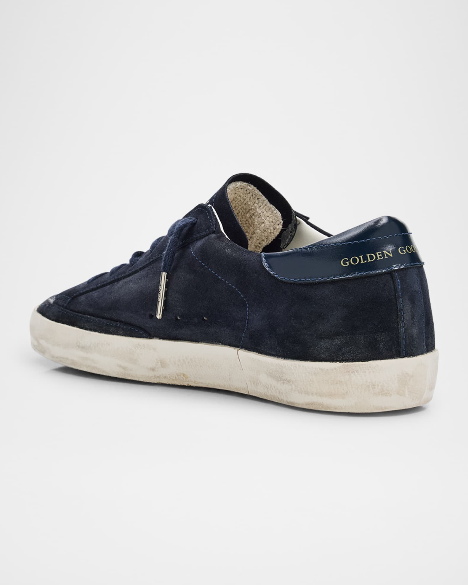 Superstar Glitter Suede Low-Top Sneakers 1