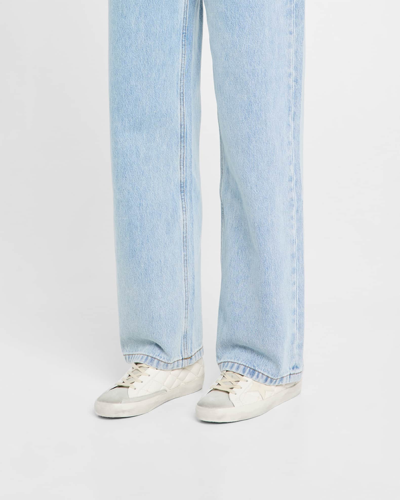 Superstar Pearly Quilted Leather Low-Top Sneakers 1