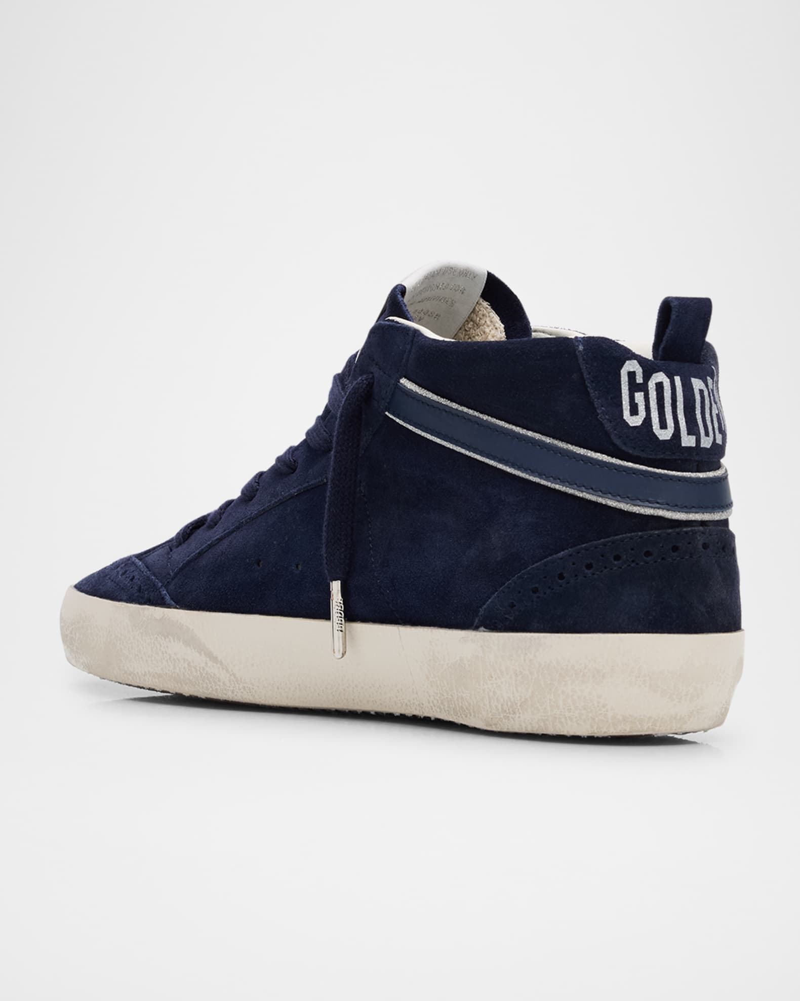 Golden Goose Midstar Suede Mid-Top Sneakers | Neiman Marcus