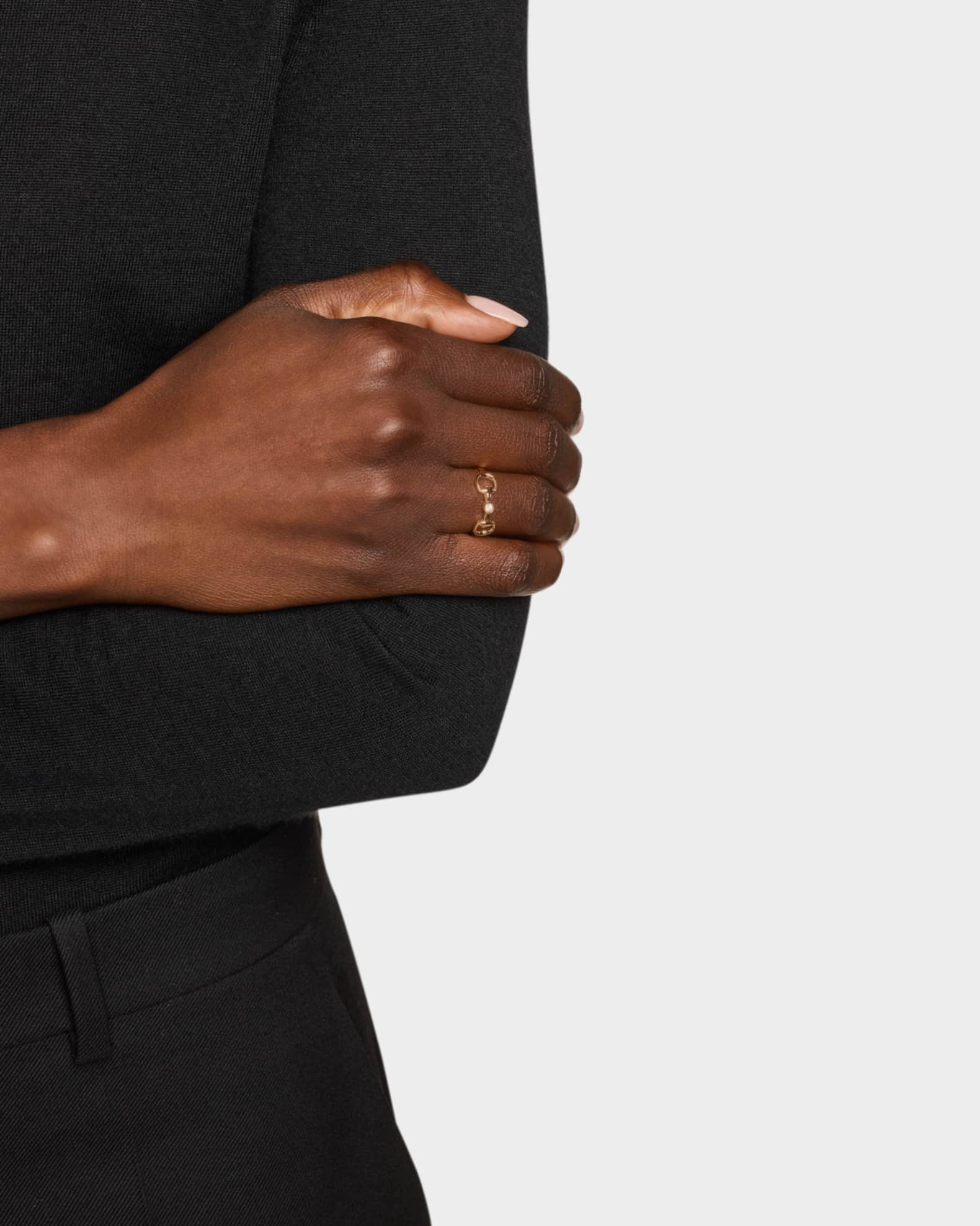 Horsebit Diamond Ring 1