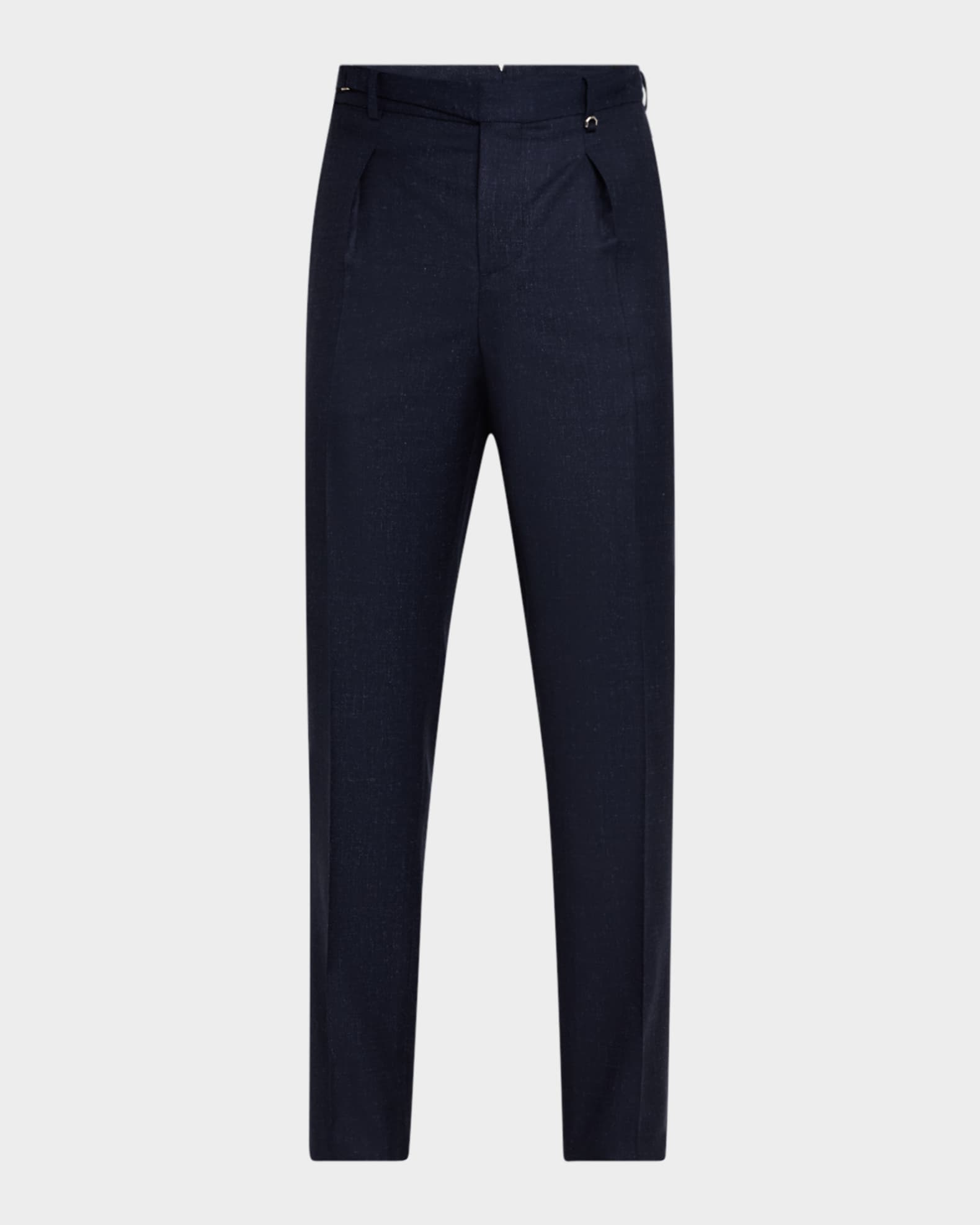 Men's Single-Pleated Sport Trousers 0