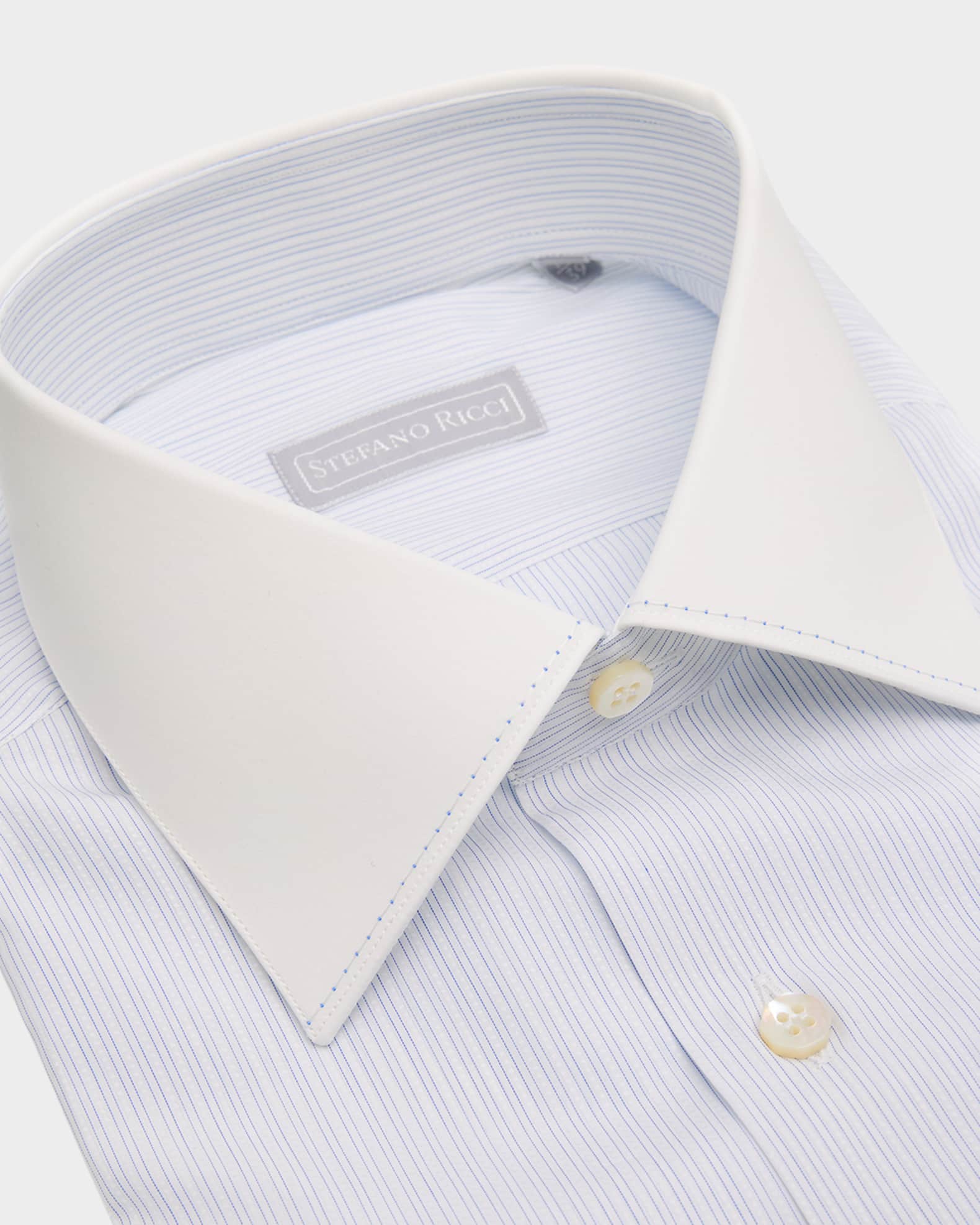 Men's Cotton Micro-Stripe Dress Shirt 1