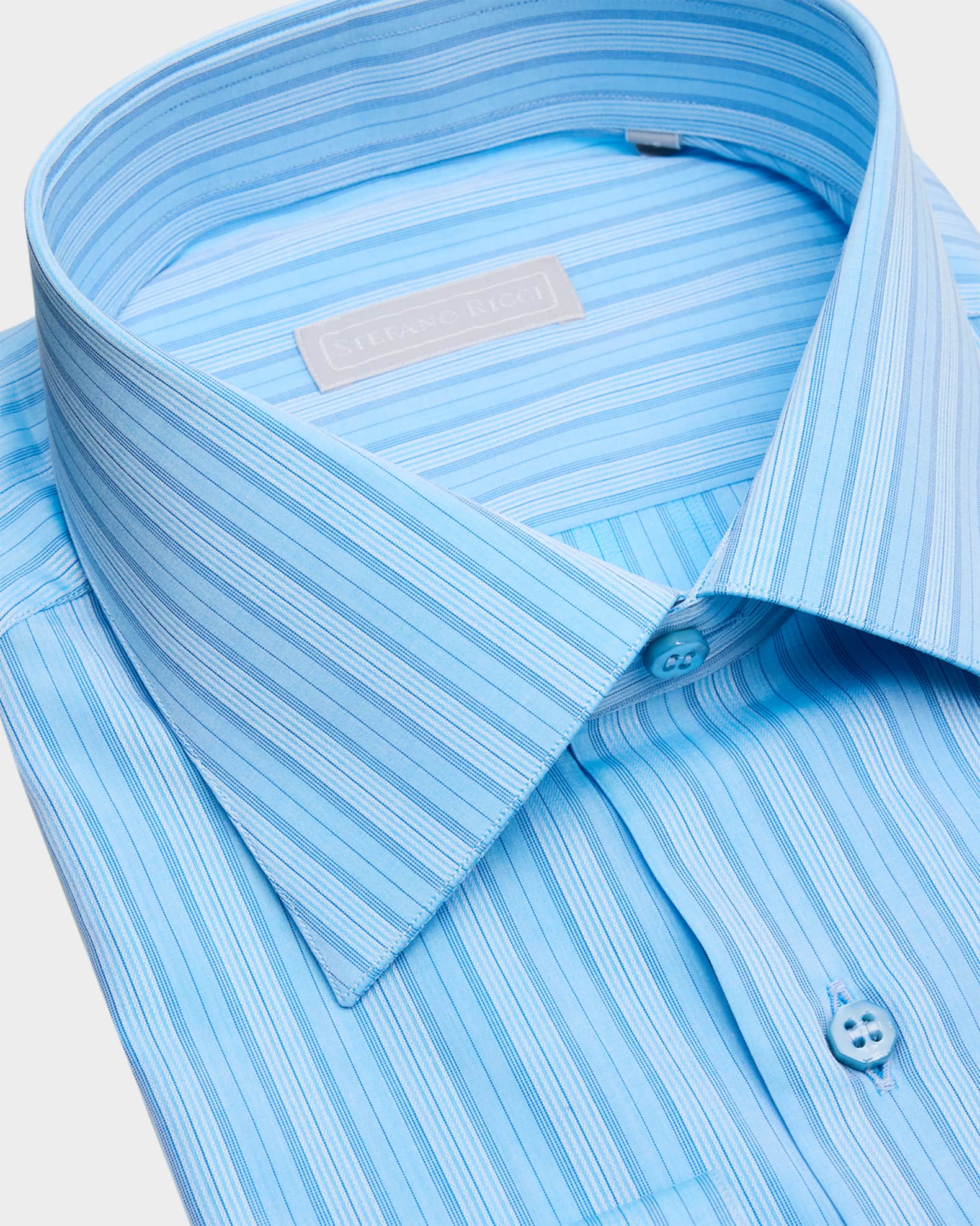 Men's Striped Dress Shirt 1