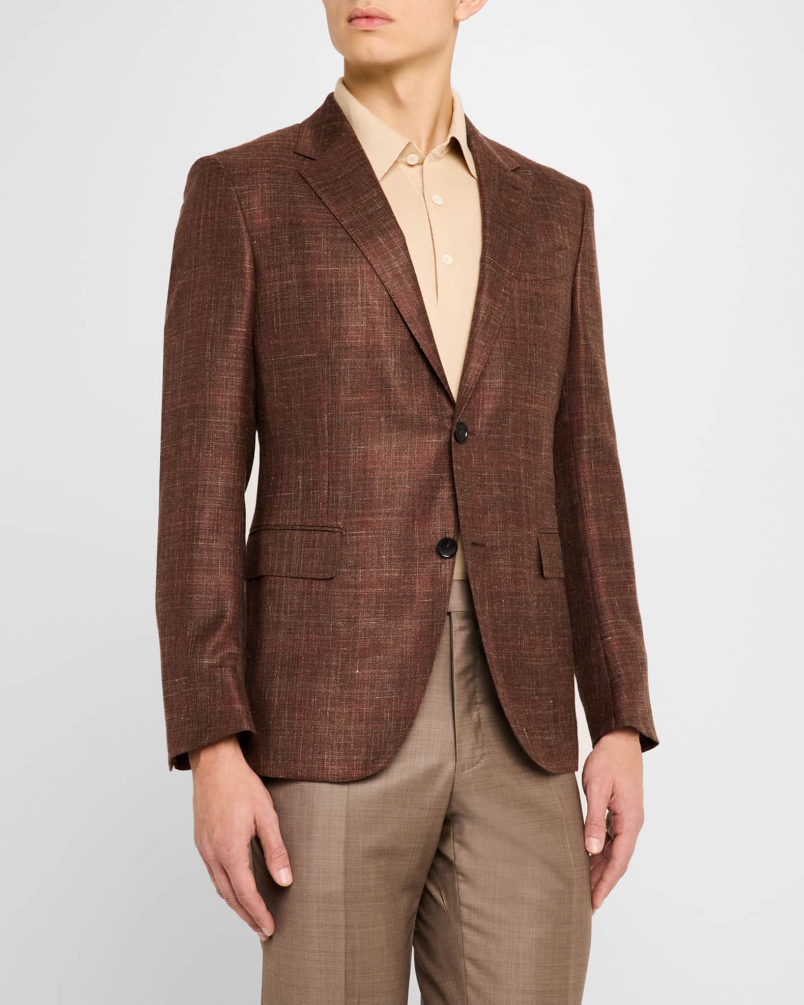 Valentino - Side Tie Black Stretch Wool Long Coat