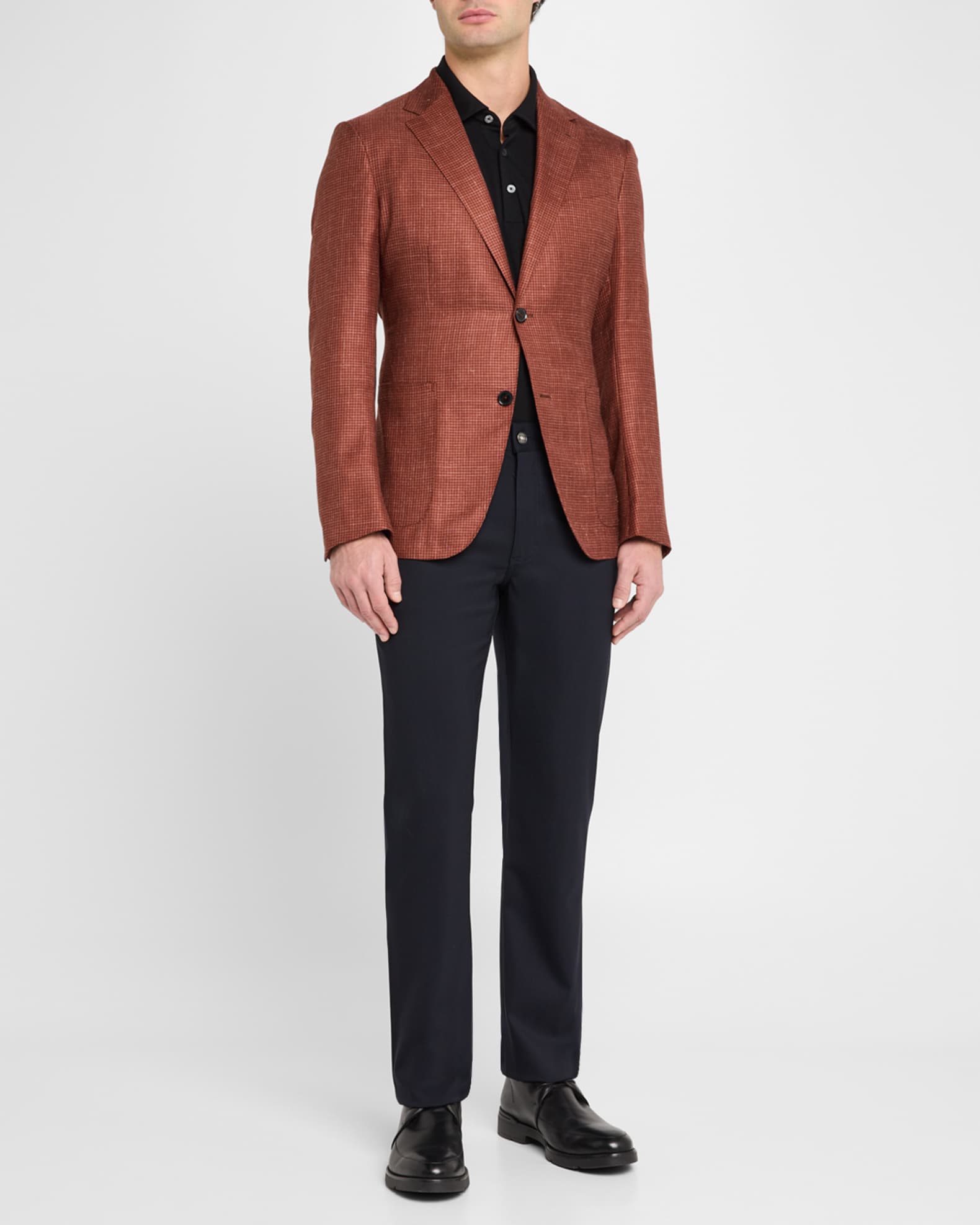 Men's Cashmere-Blend Houndstooth Sport Coat 1