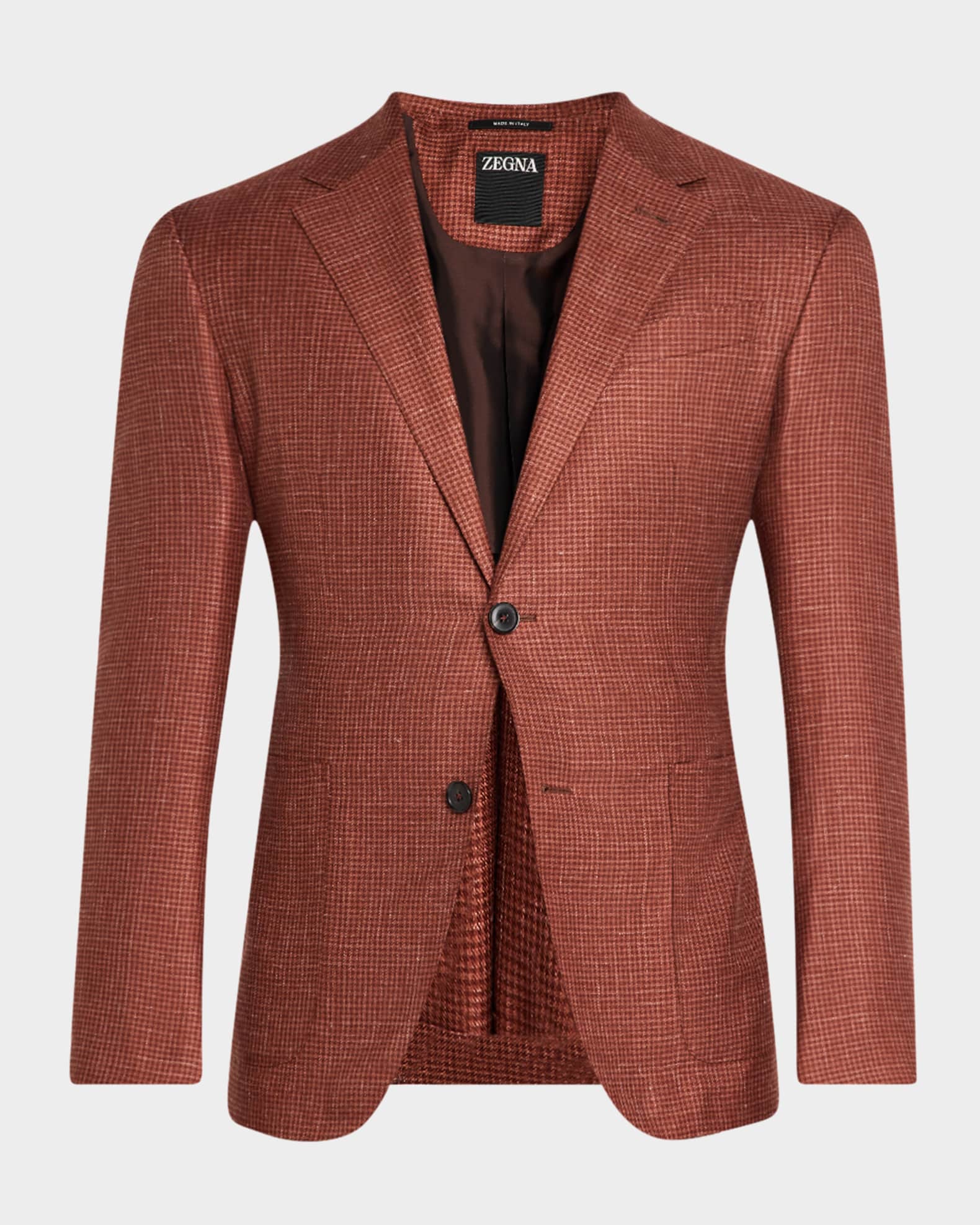 Men's Cashmere-Blend Houndstooth Sport Coat 0
