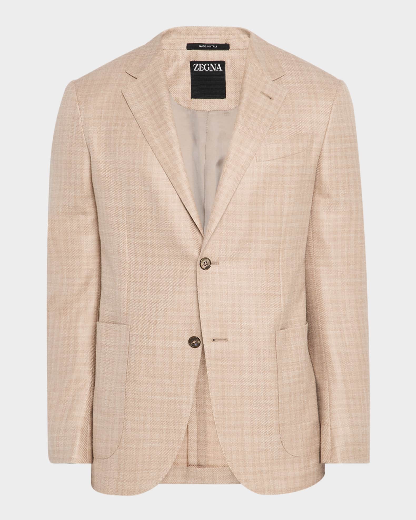 Men's Tonal Plaid Sport Coat 0