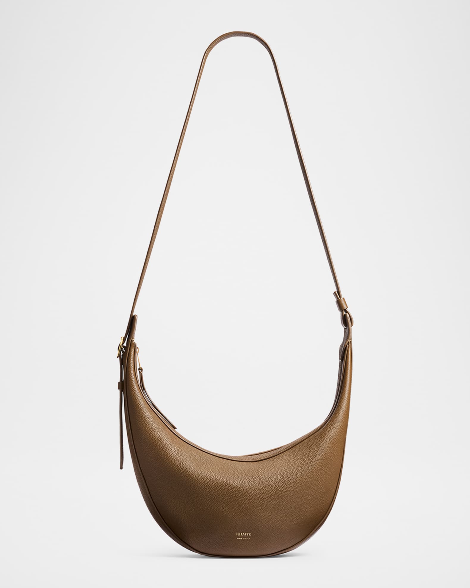 Augustina Small Zip Calfskin Crossbody Bag 0