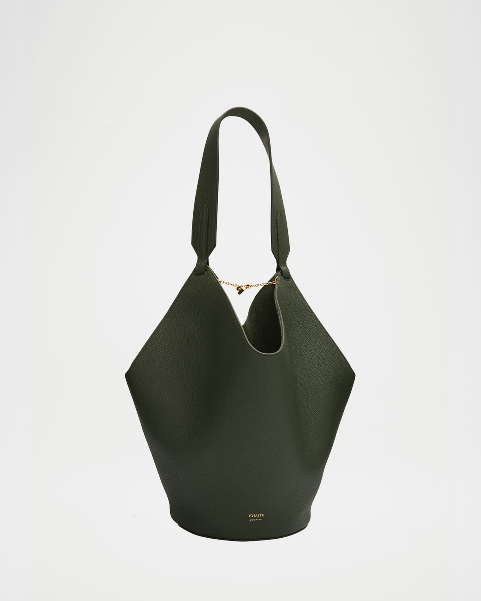 Lotus Small Calfskin Tote Bag 0